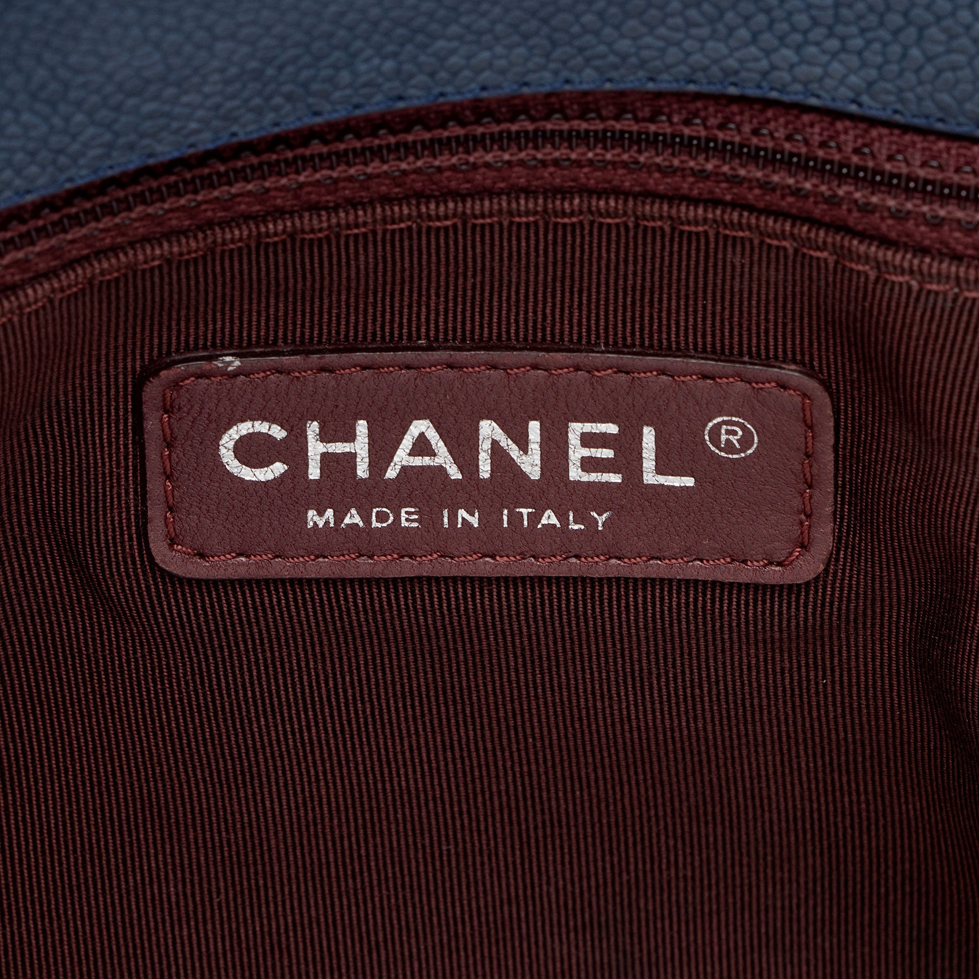 Chanel Caviar Leather French Riviera Hobo