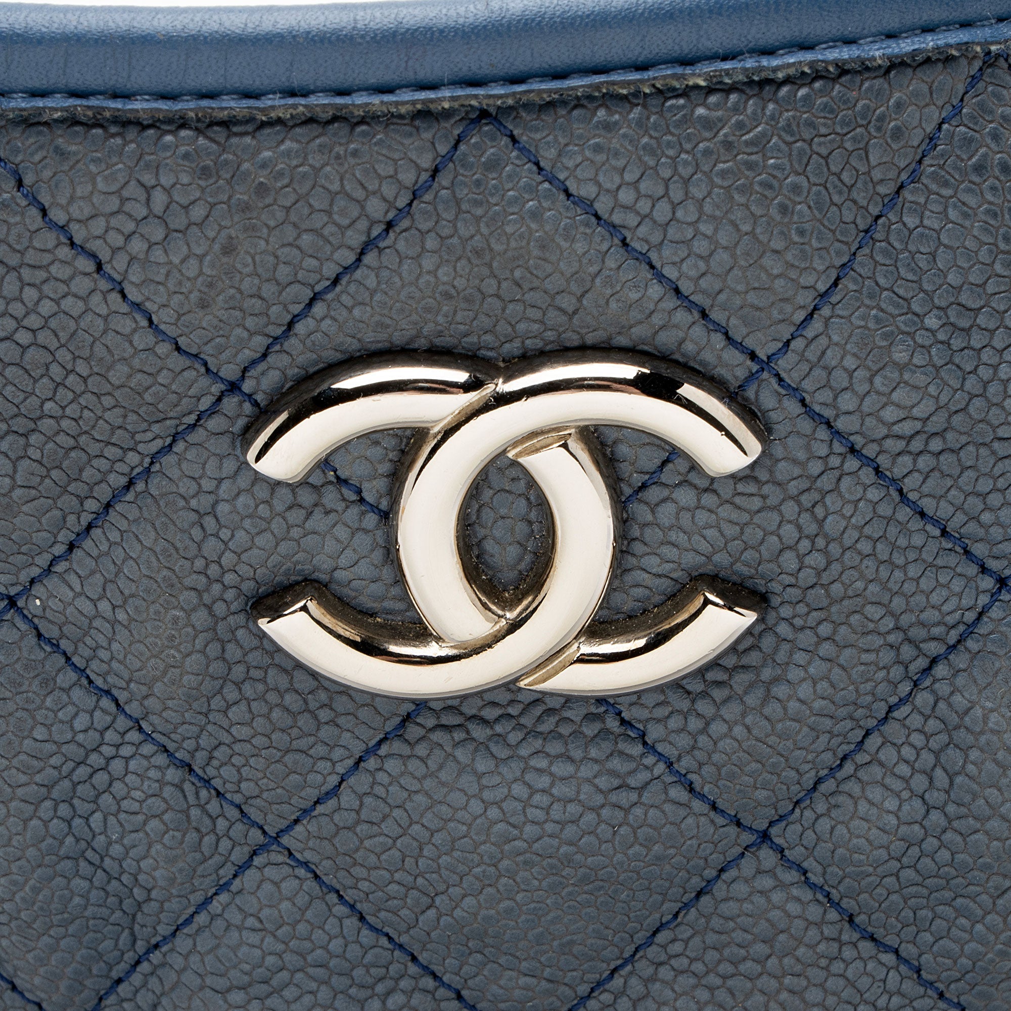 Chanel Caviar Leather French Riviera Hobo