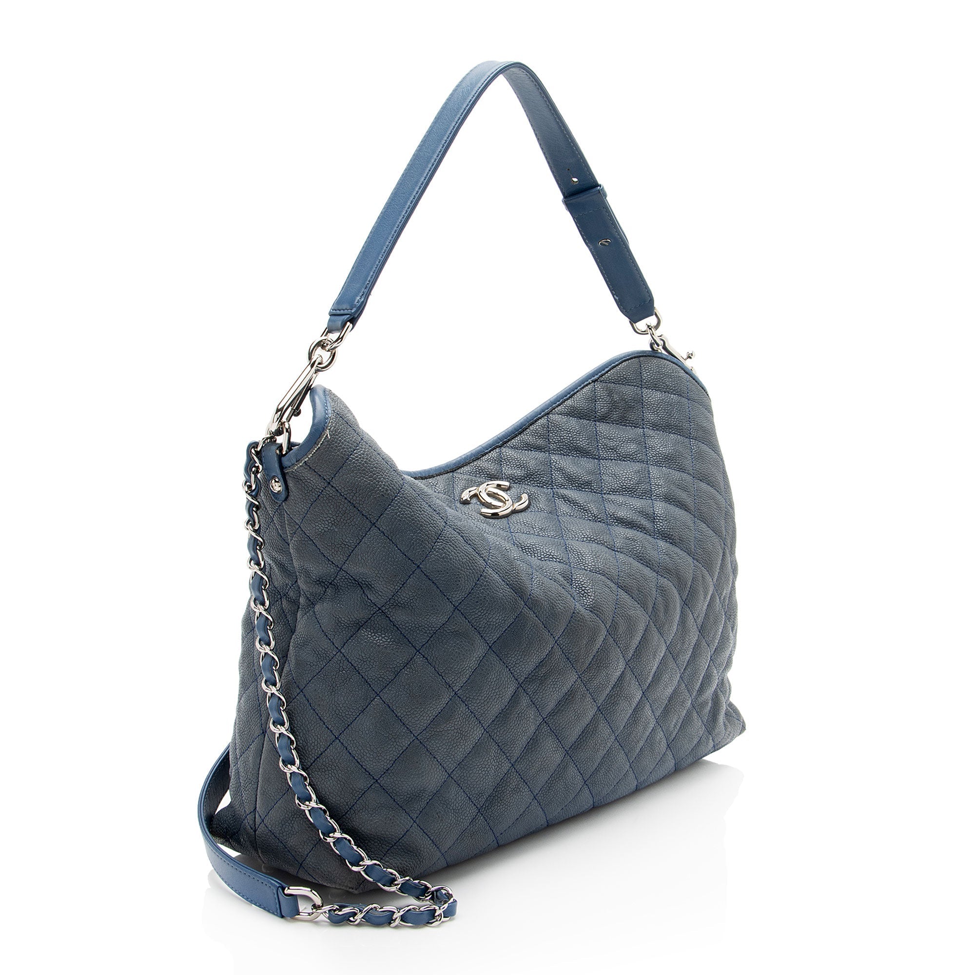 Chanel Caviar Leather French Riviera Hobo