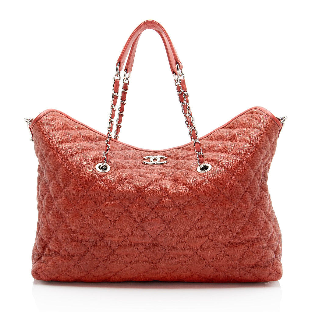 Chanel Caviar Leather French Riviera Tote
