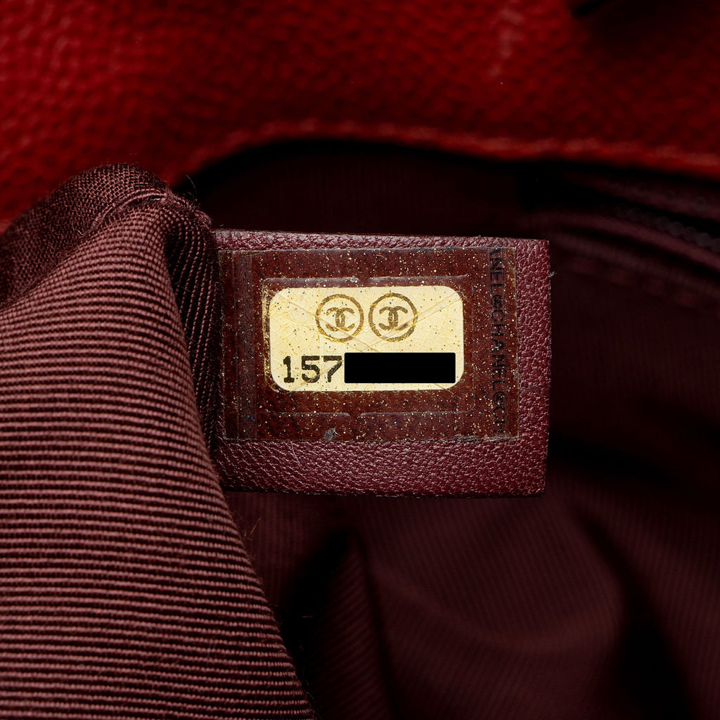 Chanel Caviar Leather French Riviera Tote