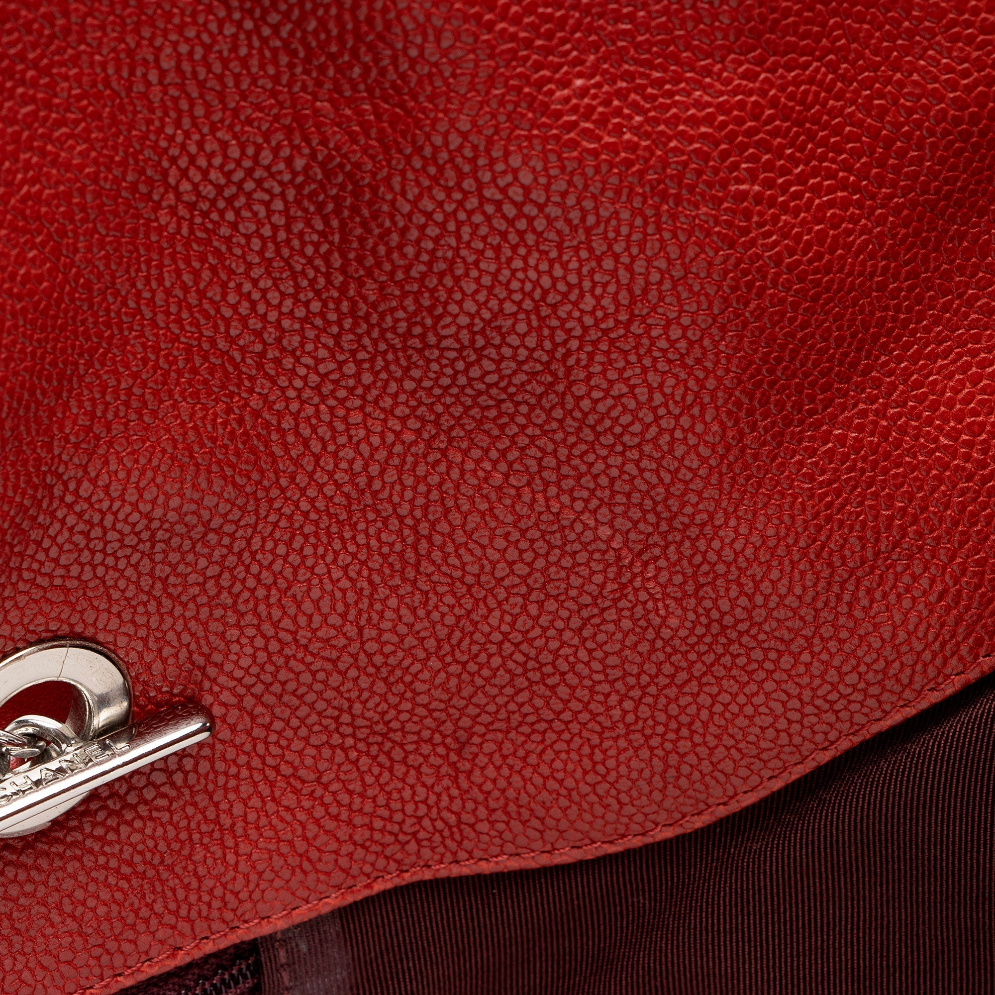 Chanel Caviar Leather French Riviera Tote