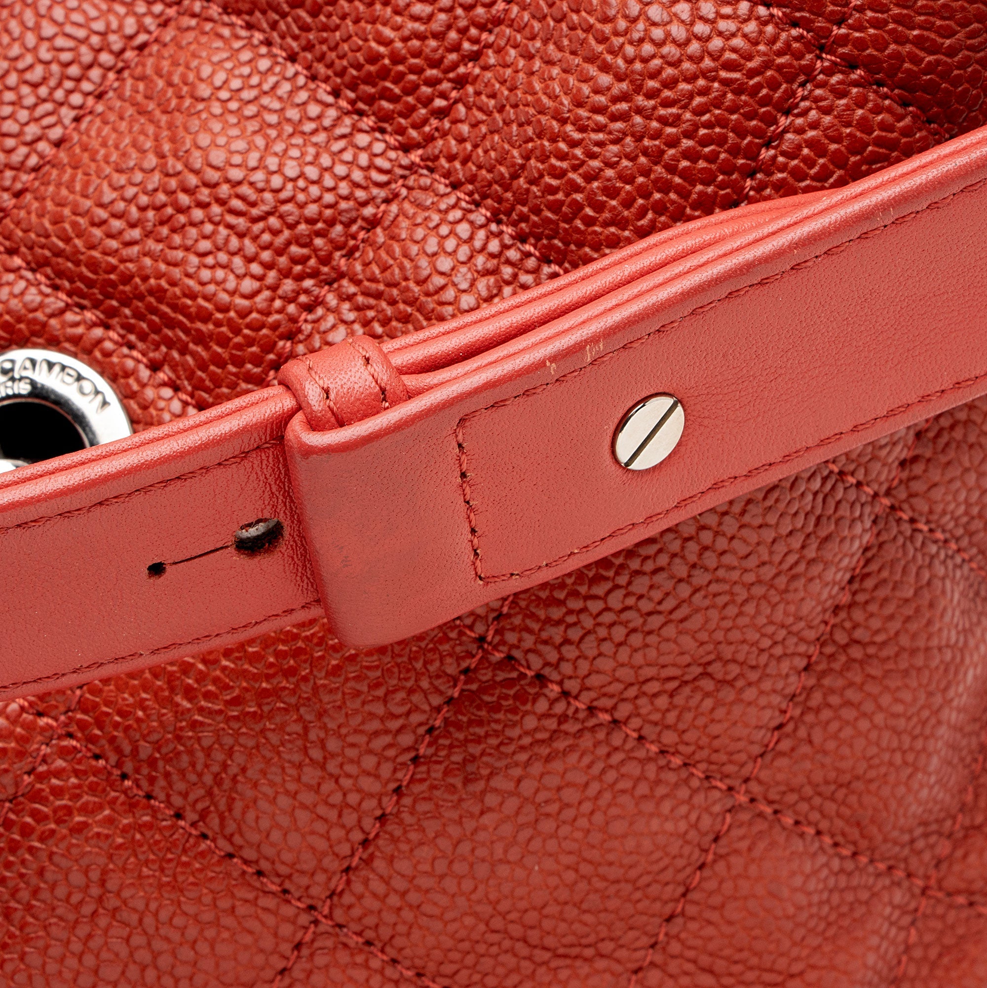 Chanel Caviar Leather French Riviera Tote