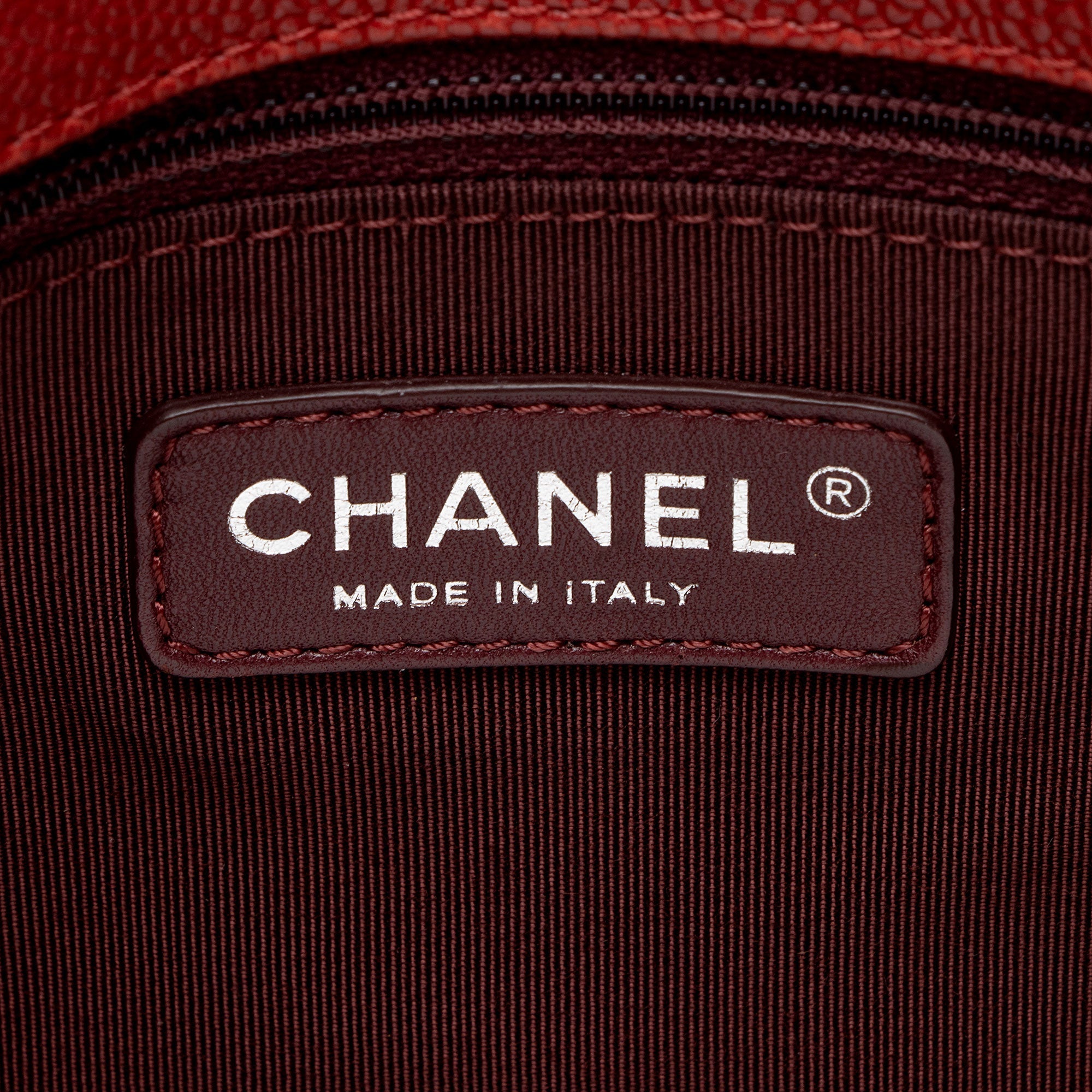 Chanel Caviar Leather French Riviera Tote