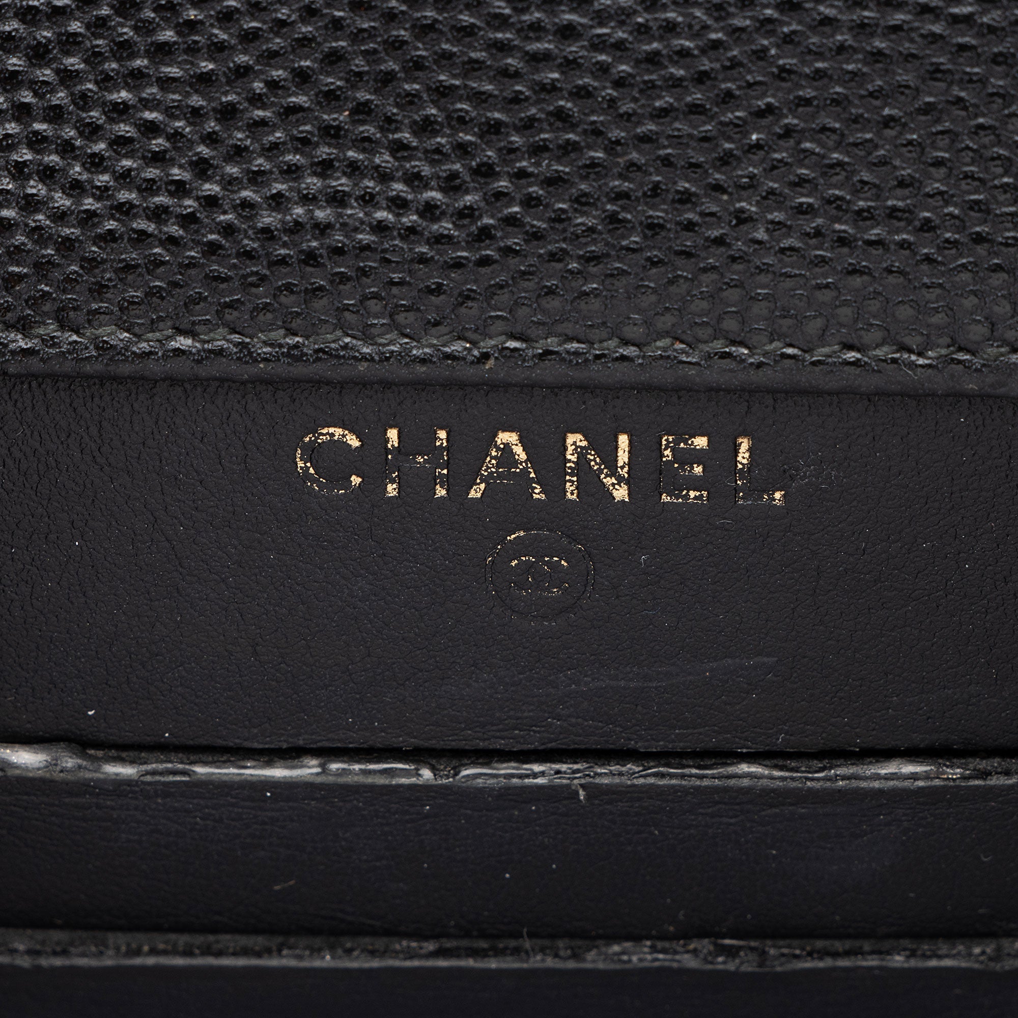 Chanel Caviar Leather Golden Class Phone Holder Crossbody (SHF-d2hiJL)