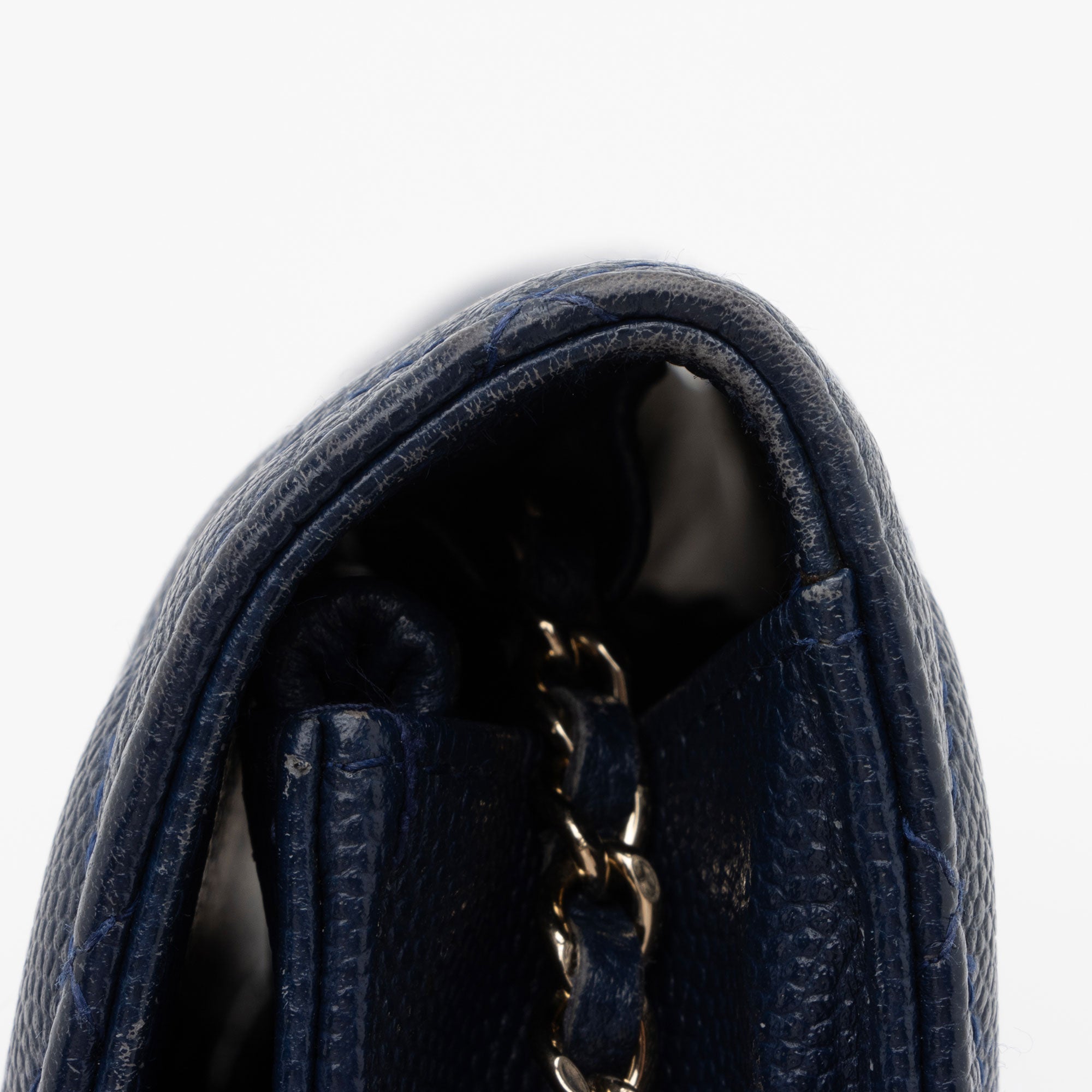 Chanel Caviar Leather Golden Class Wallet on Chain Bag (SHF-fsAuGH)