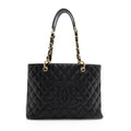 Chanel Caviar Leather Grand Shopping Tote (SHF-21293)