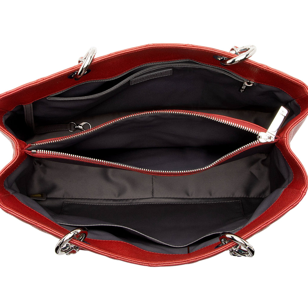 Chanel Caviar Leather Grand Shopping Tote (SHF-pUyEza)