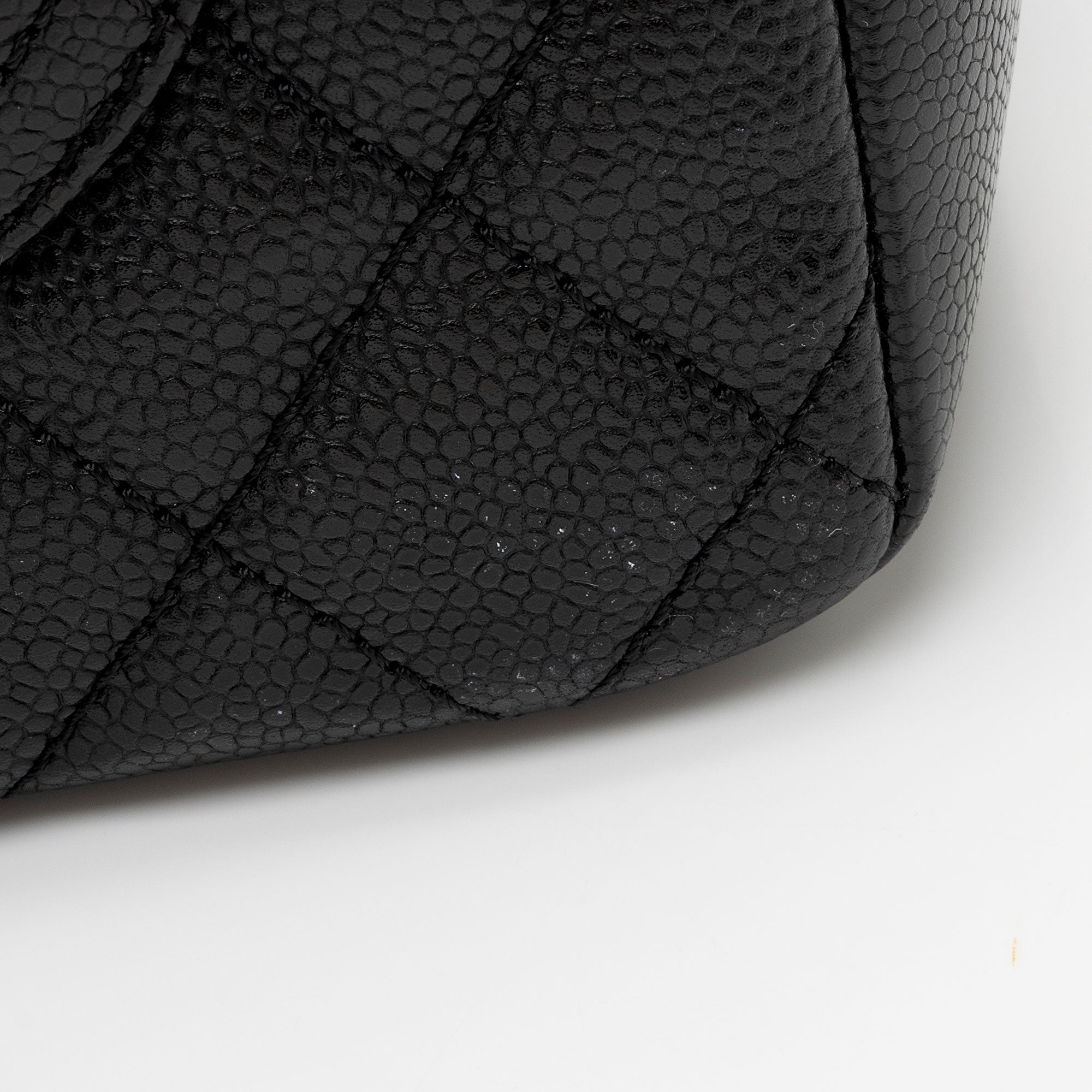 Chanel Caviar Leather Grand Shopping Tote (SHF-lwZhXi)