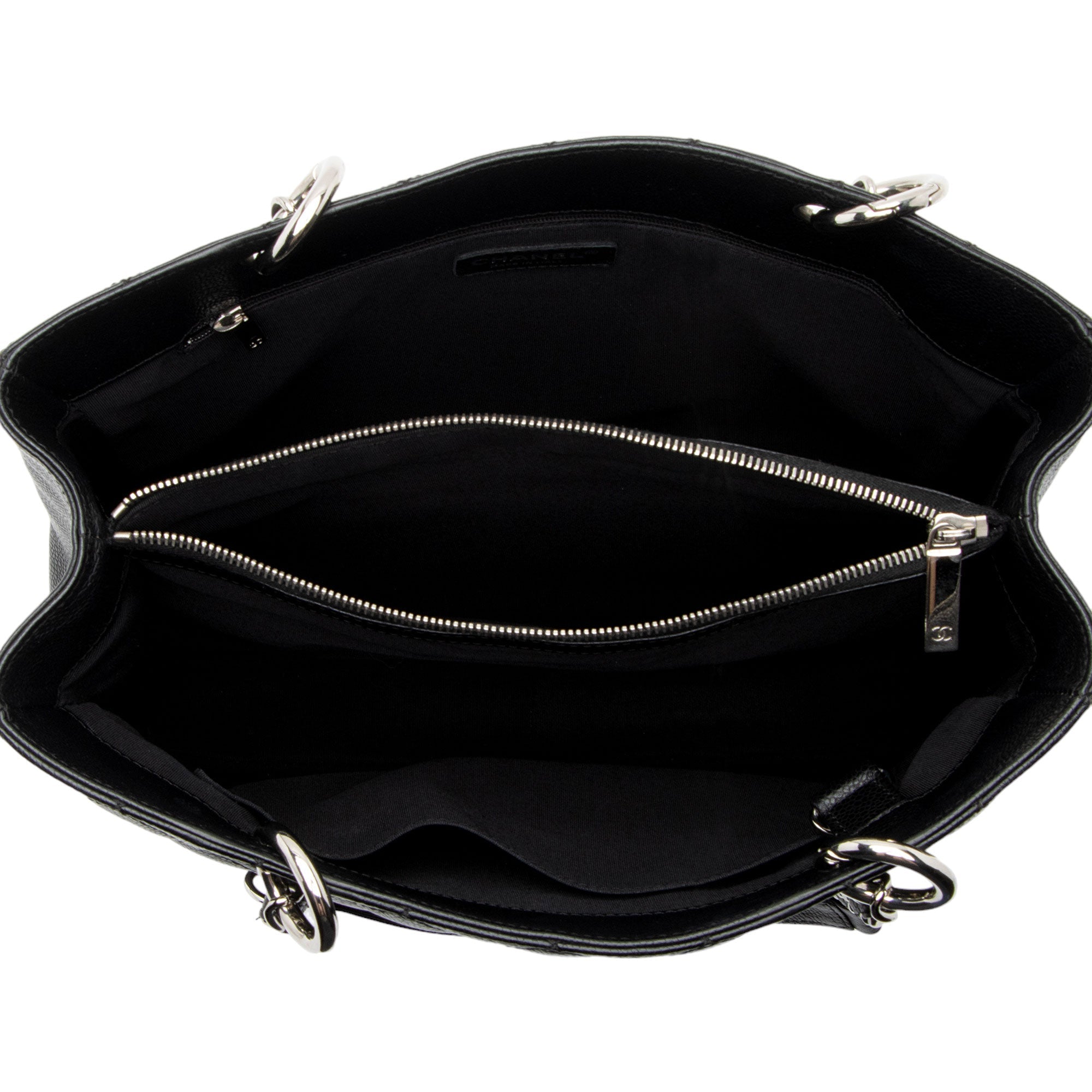 Chanel Caviar Leather Grand Shopping Tote (SHF-eUITwo)
