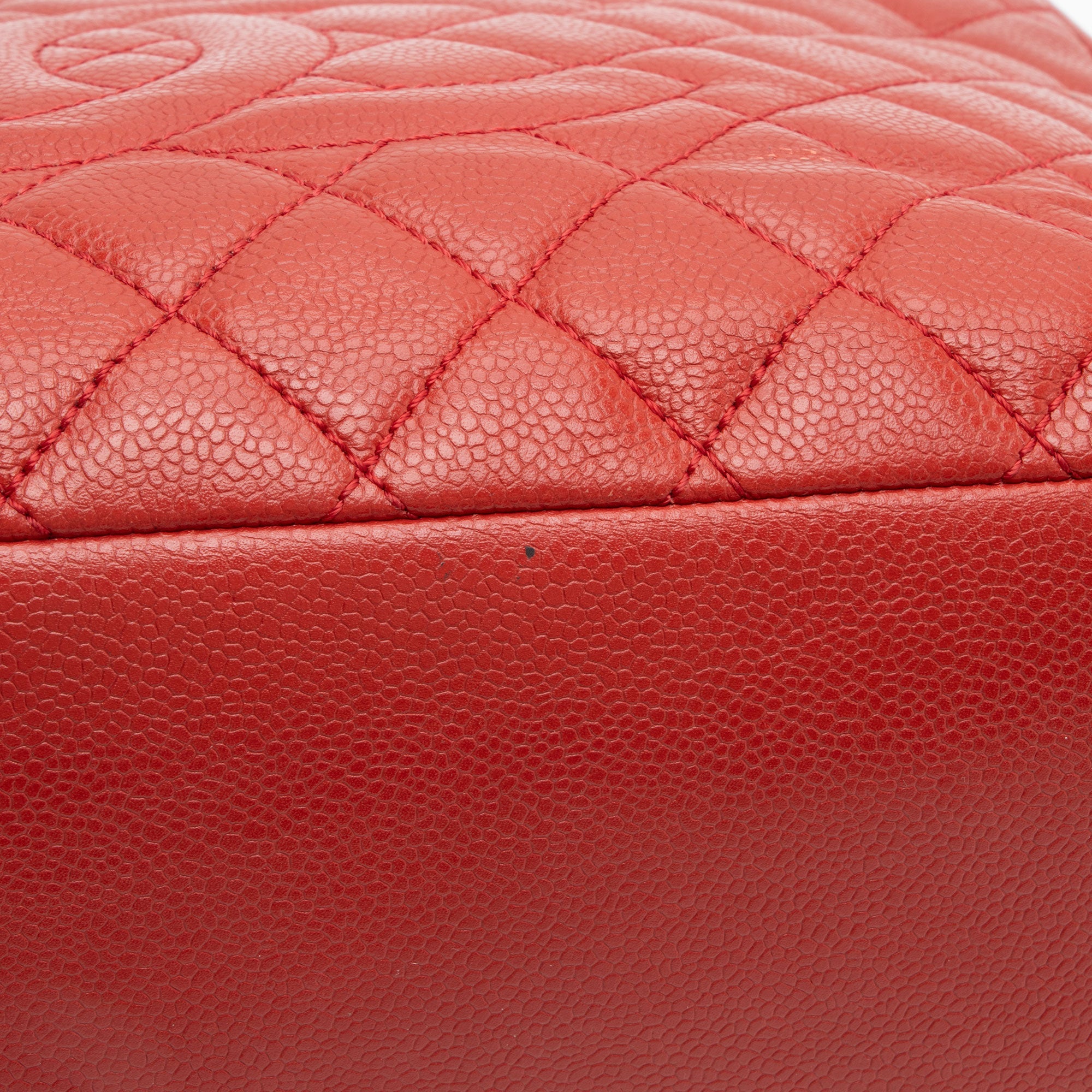 Chanel Caviar Leather Grand Shopping Tote
