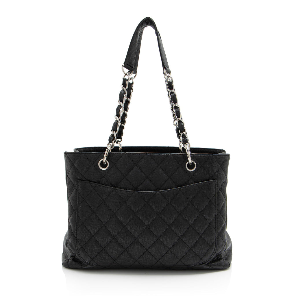 Chanel Caviar Leather Grand Shopping Tote (SHF-7NDD2a)