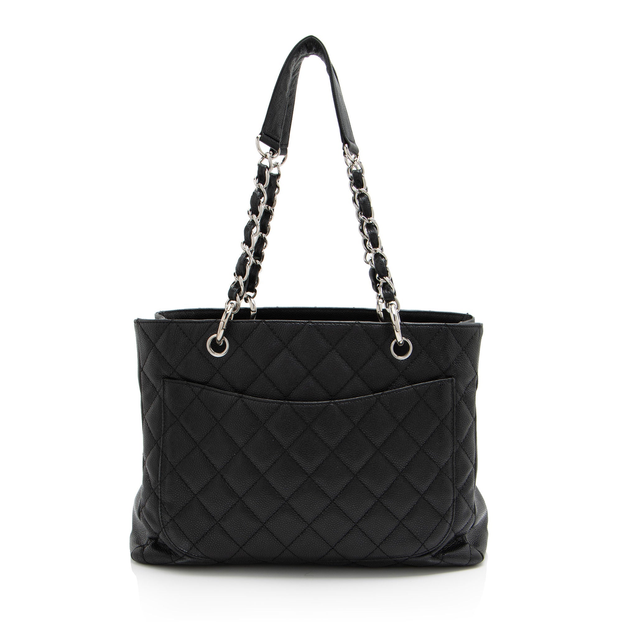 Chanel Caviar Leather Grand Shopping Tote (SHF-7NDD2a)