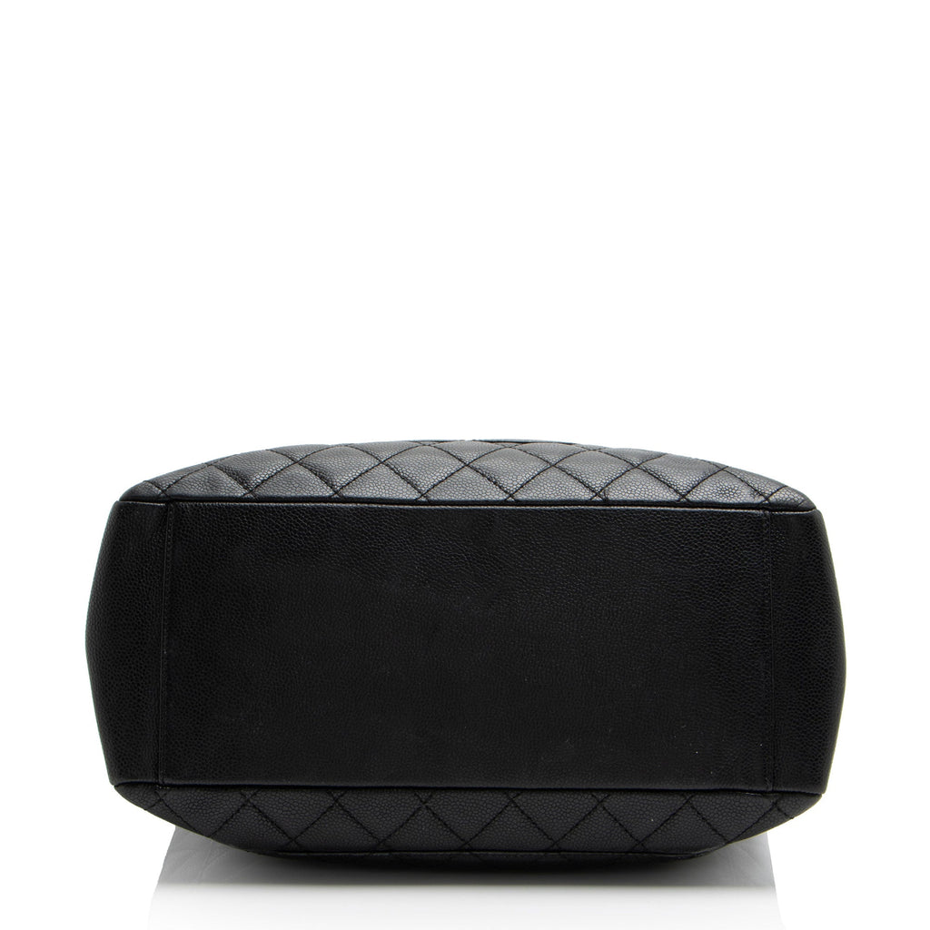 Chanel Caviar Leather Grand Shopping Tote (SHF-7NDD2a)