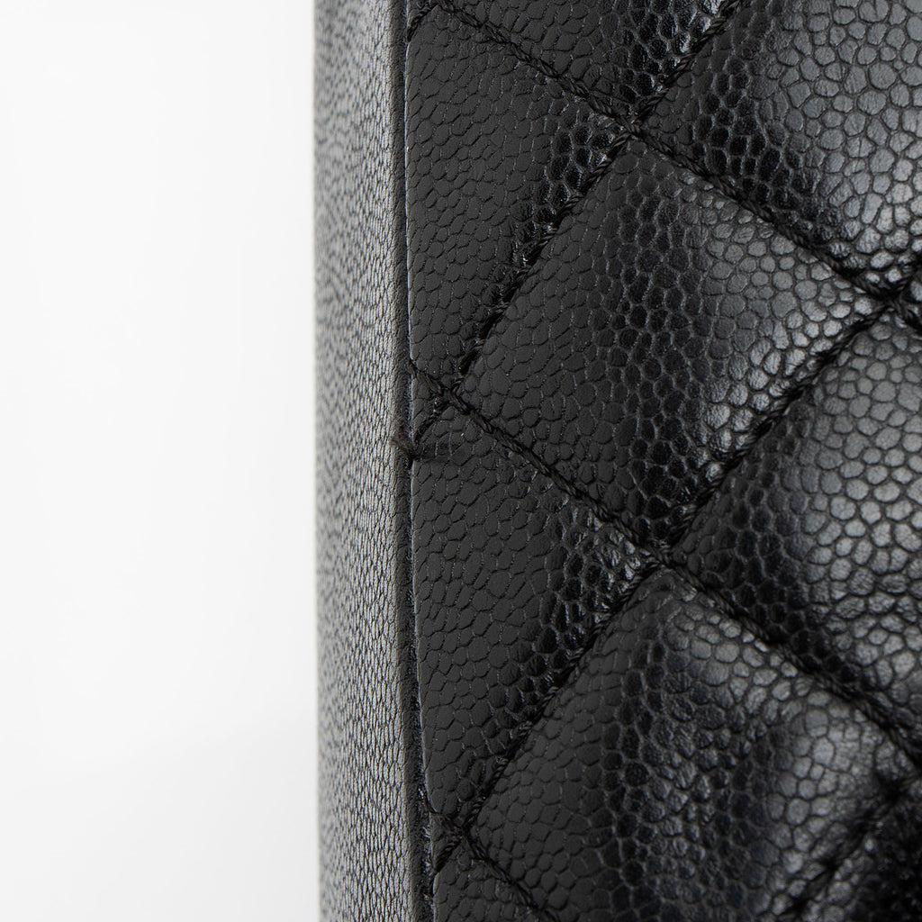 Chanel Caviar Leather Grand Shopping Tote (SHF-7NDD2a)