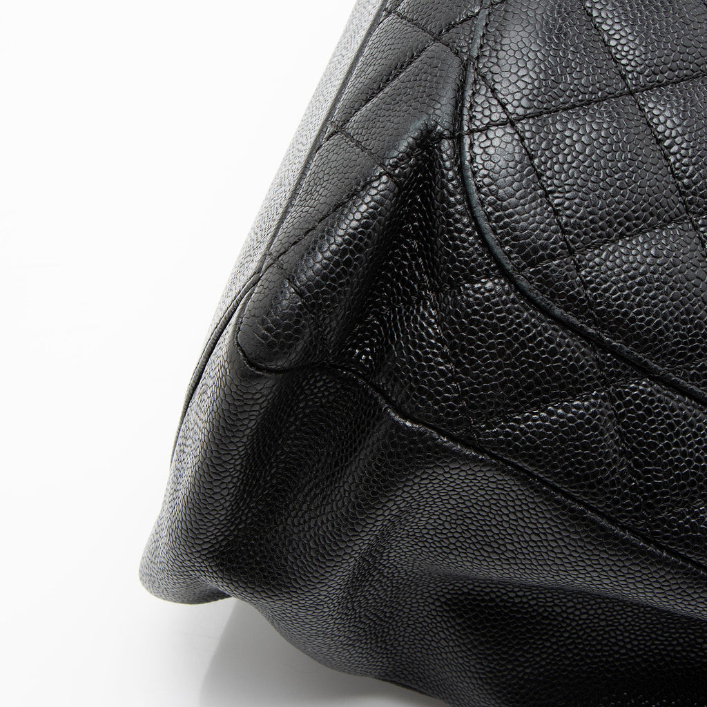Chanel Caviar Leather Grand Shopping Tote (SHF-7NDD2a)