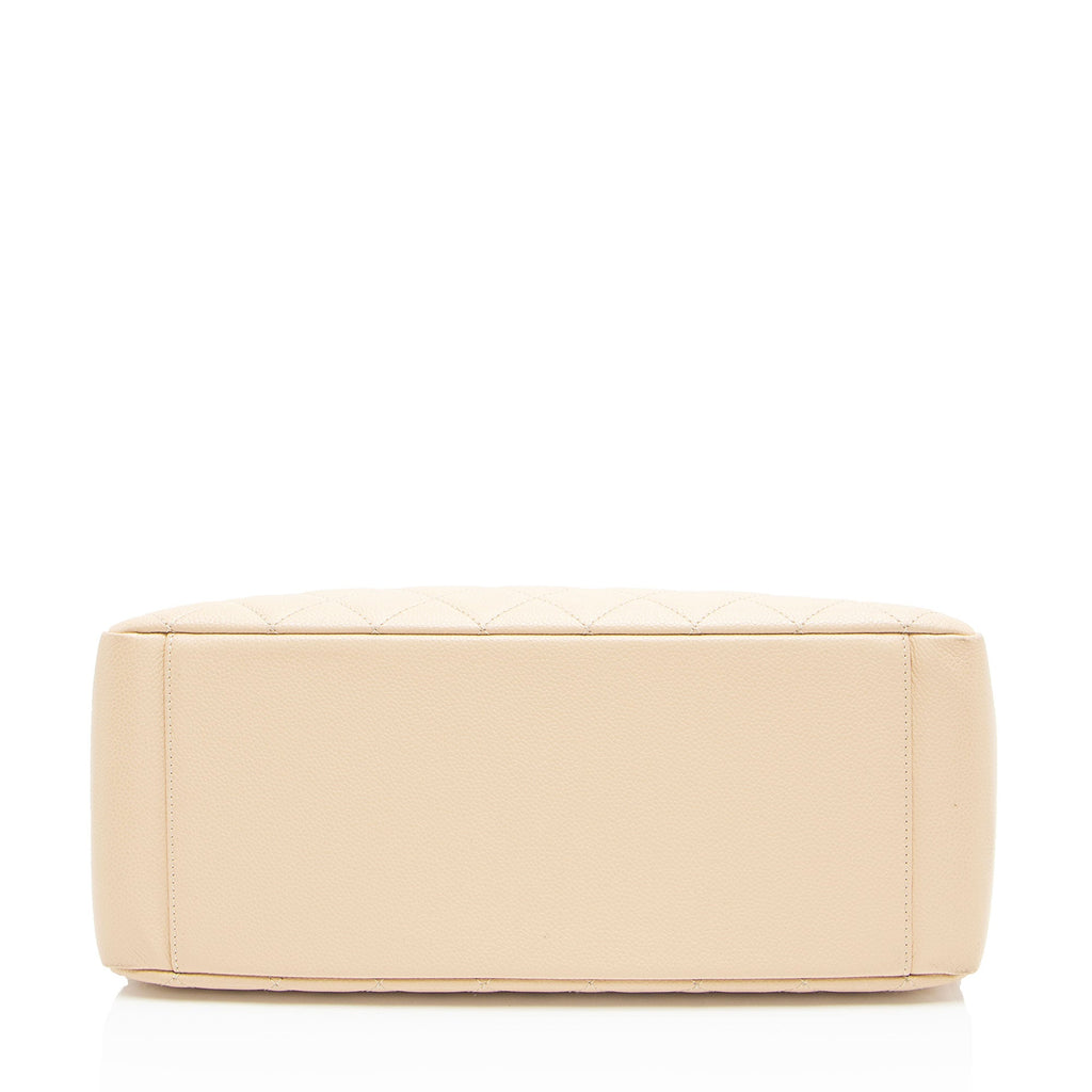 Chanel Caviar Leather Grand Shopping Tote