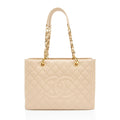 Chanel Caviar Leather Grand Shopping Tote