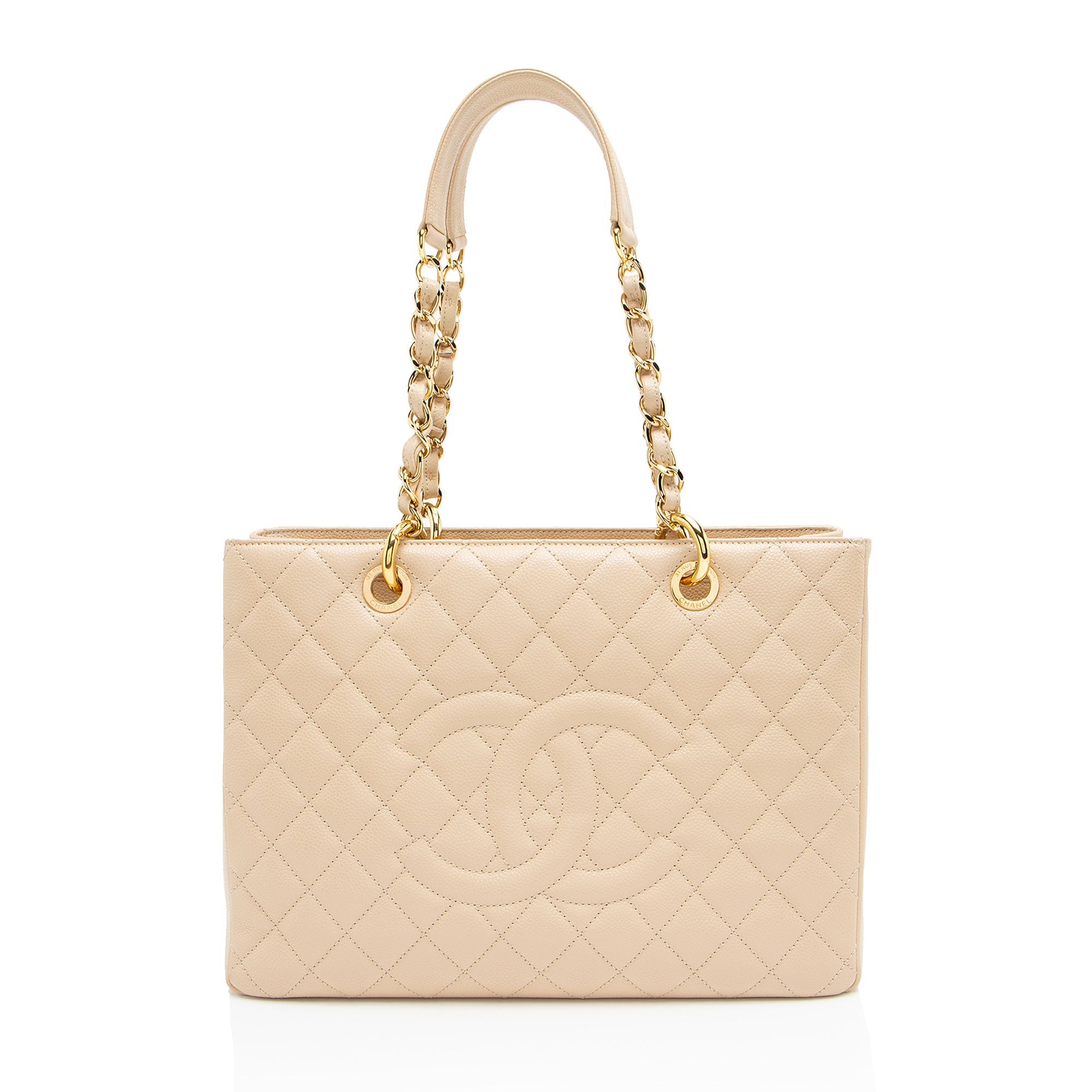 Chanel Caviar Leather Grand Shopping Tote