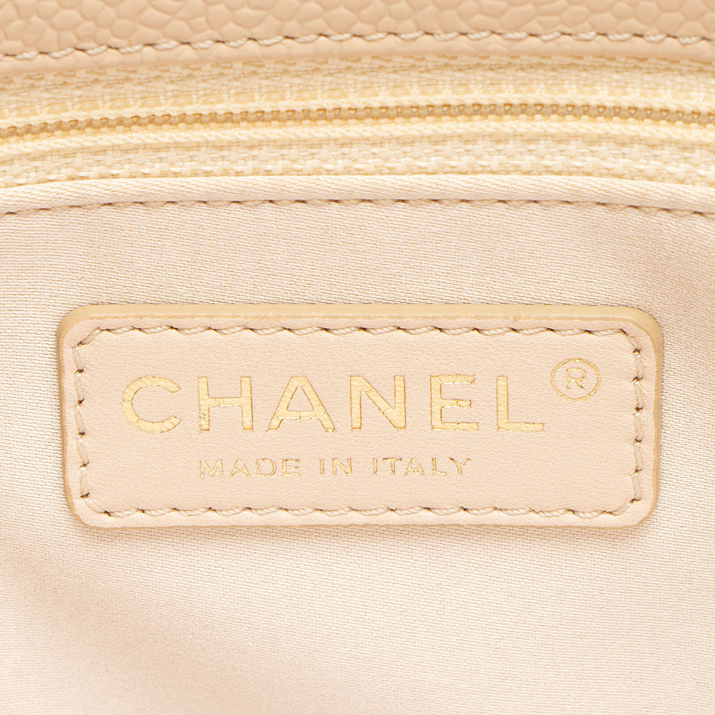 Chanel Caviar Leather Grand Shopping Tote