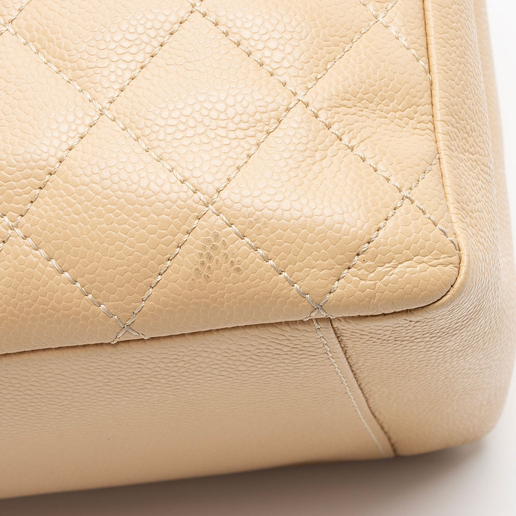 Chanel Caviar Leather Grand Shopping Tote