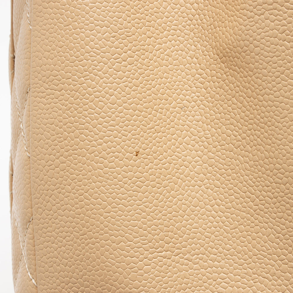 Chanel Caviar Leather Grand Shopping Tote