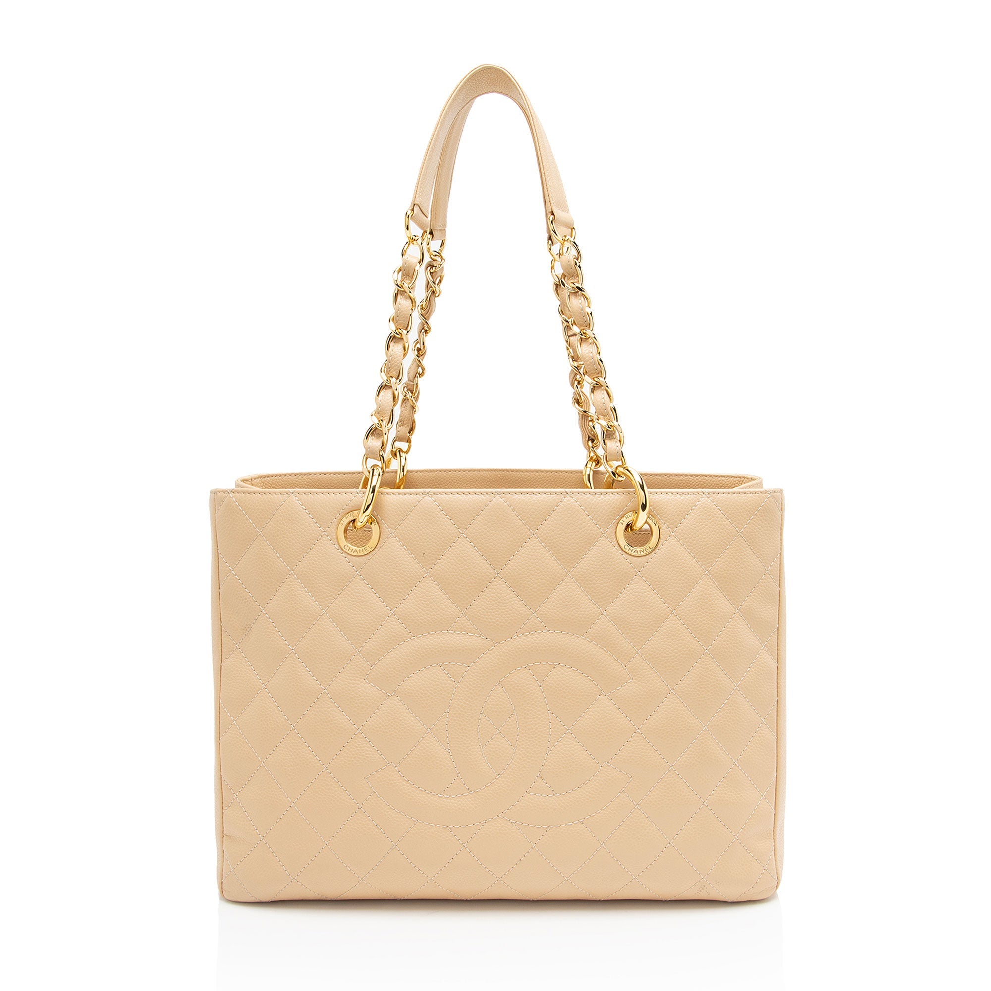Chanel Caviar Leather Grand Shopping Tote