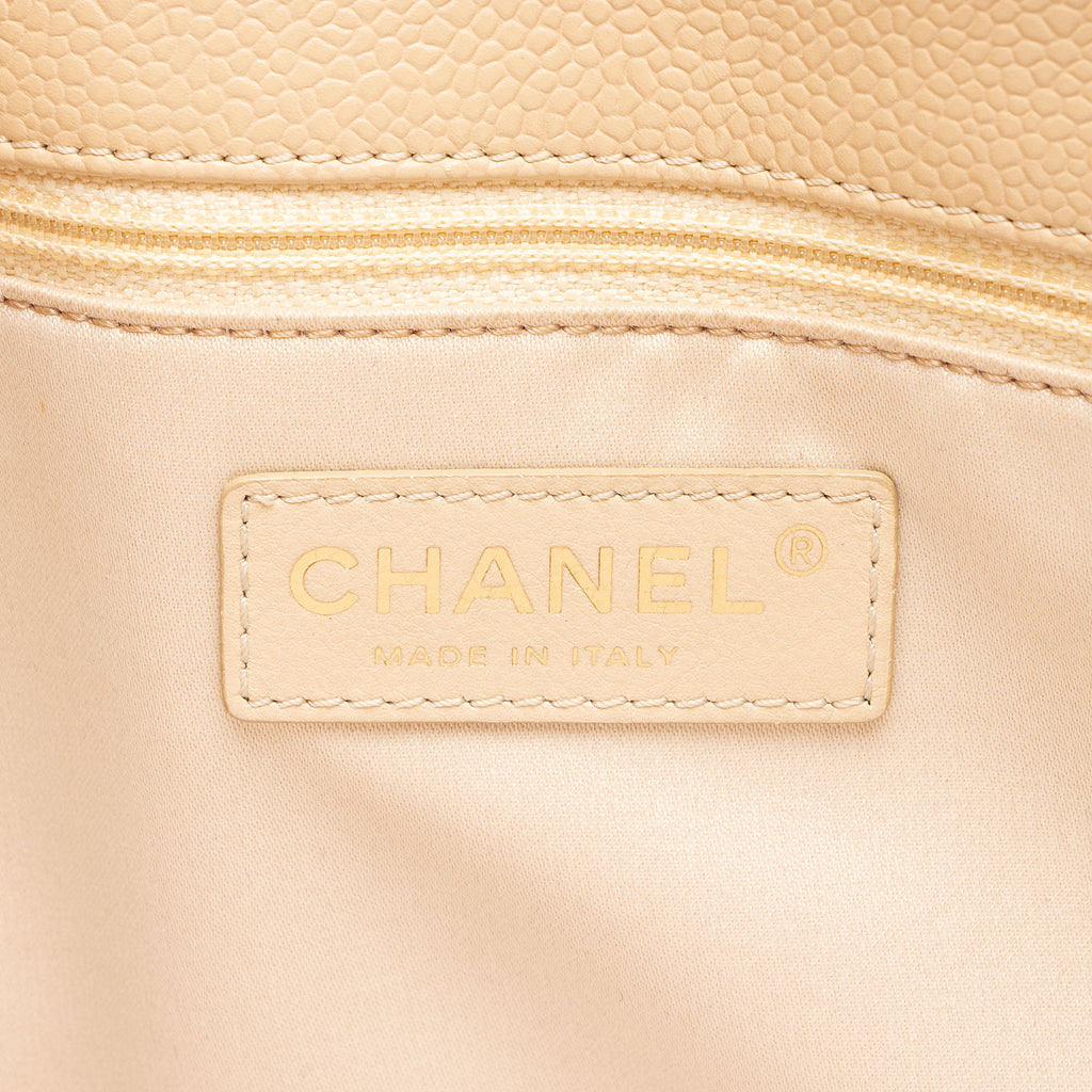 Chanel Caviar Leather Grand Shopping Tote