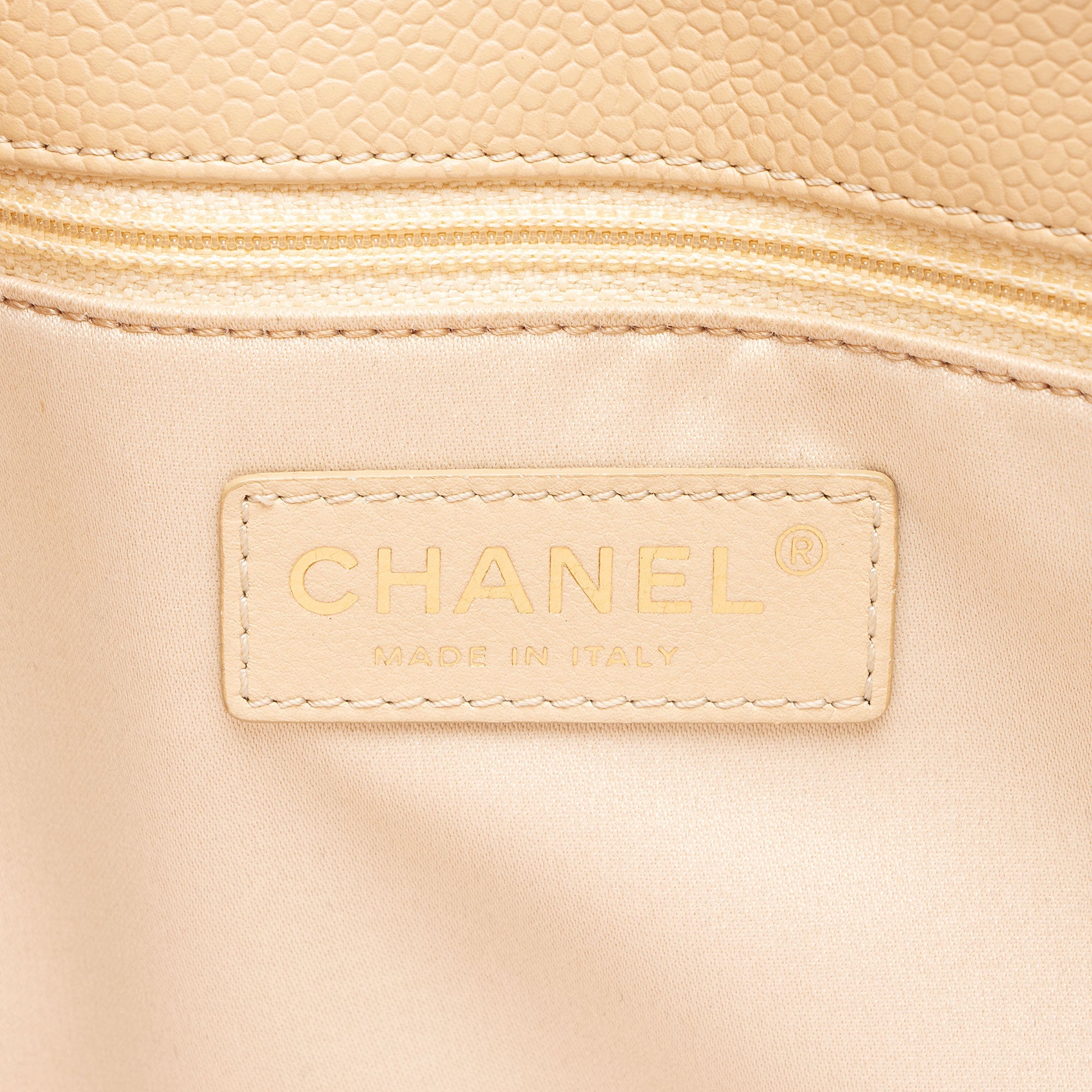 Chanel Caviar Leather Grand Shopping Tote