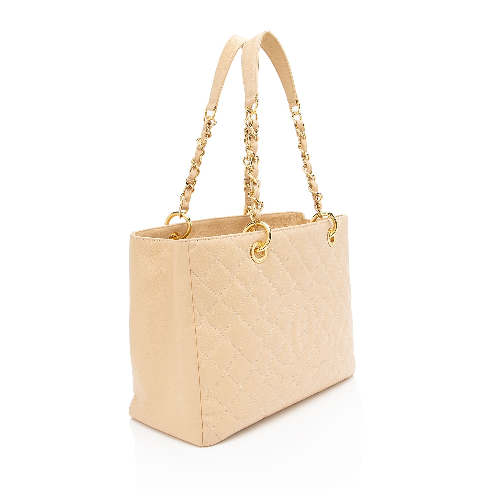 Chanel Caviar Leather Grand Shopping Tote