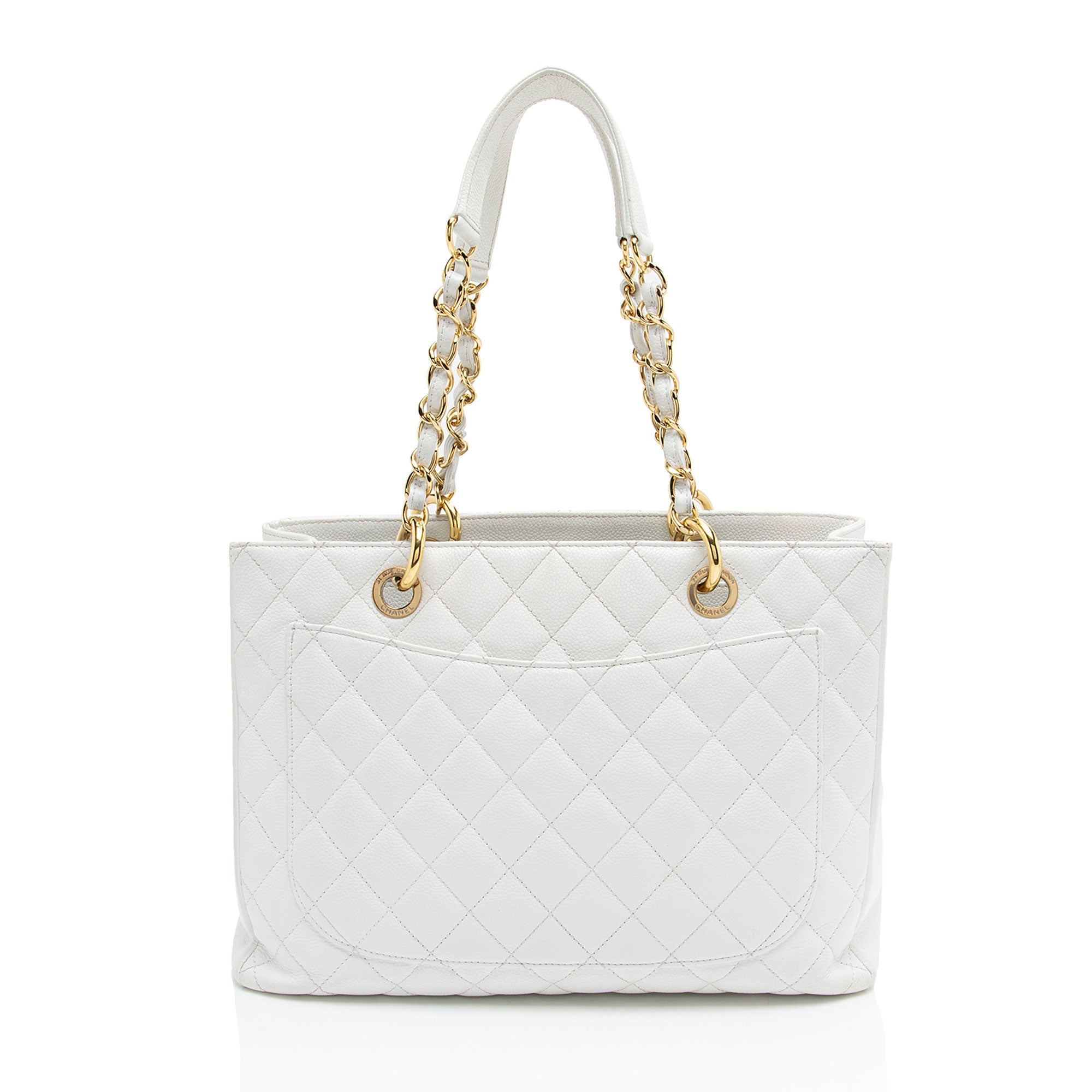 Chanel Caviar Leather Grand Shopping Tote