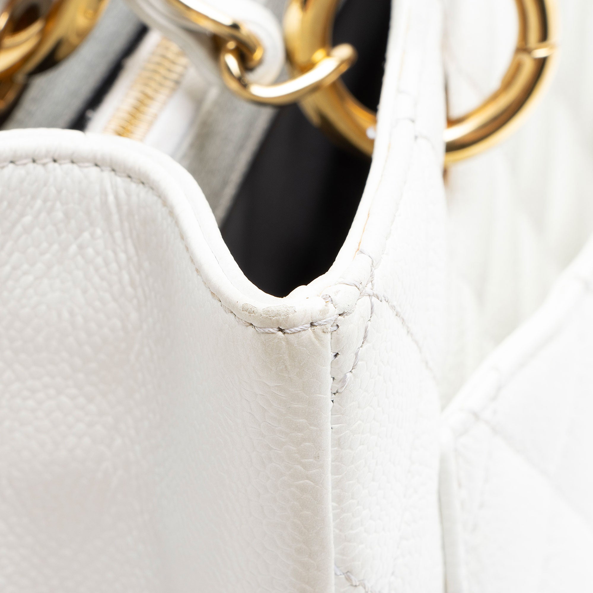 Chanel Caviar Leather Grand Shopping Tote
