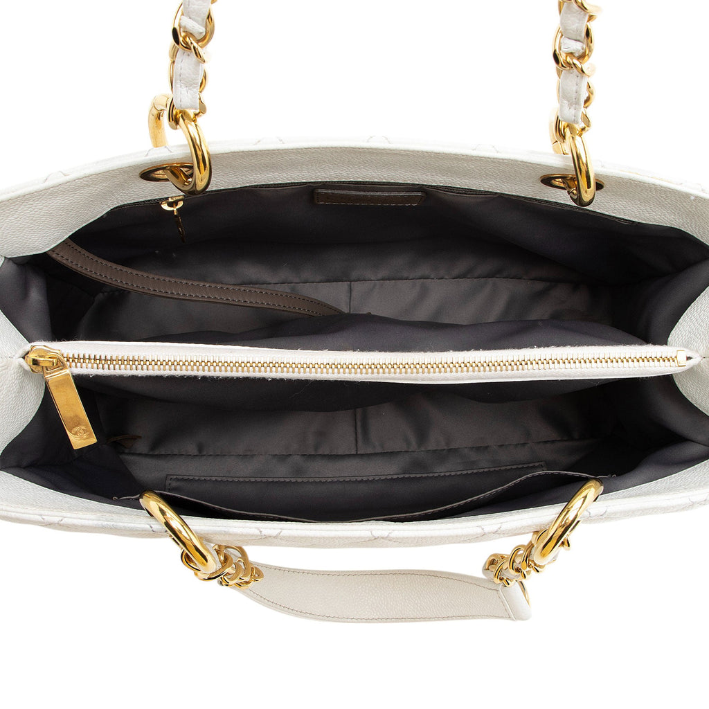 Chanel Caviar Leather Grand Shopping Tote