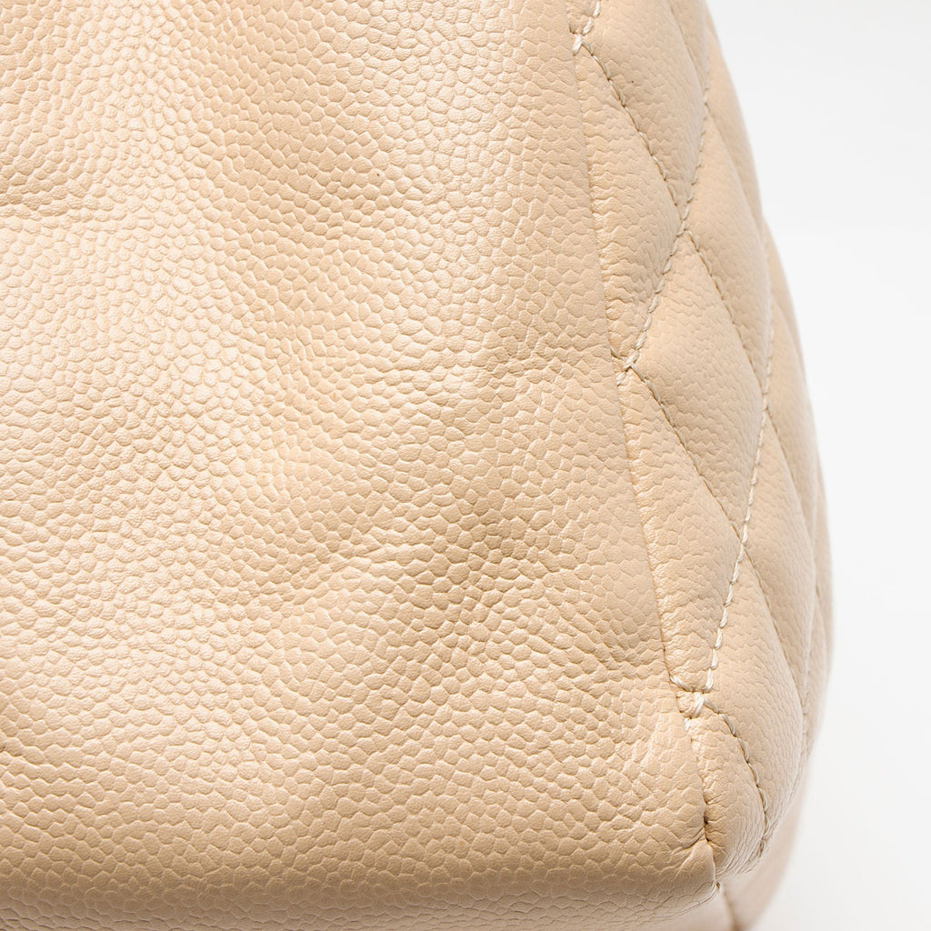 Chanel Caviar Leather Grand Shopping Tote