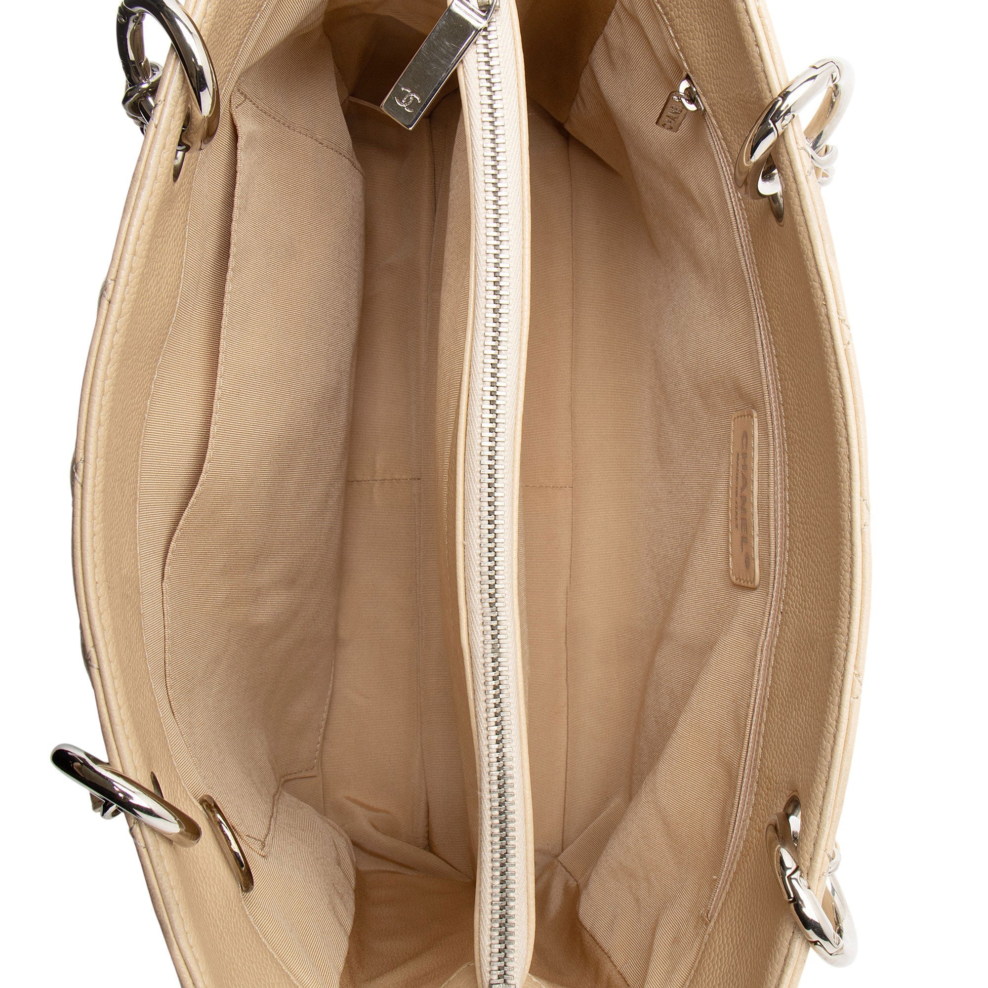 Chanel Caviar Leather Grand Shopping Tote