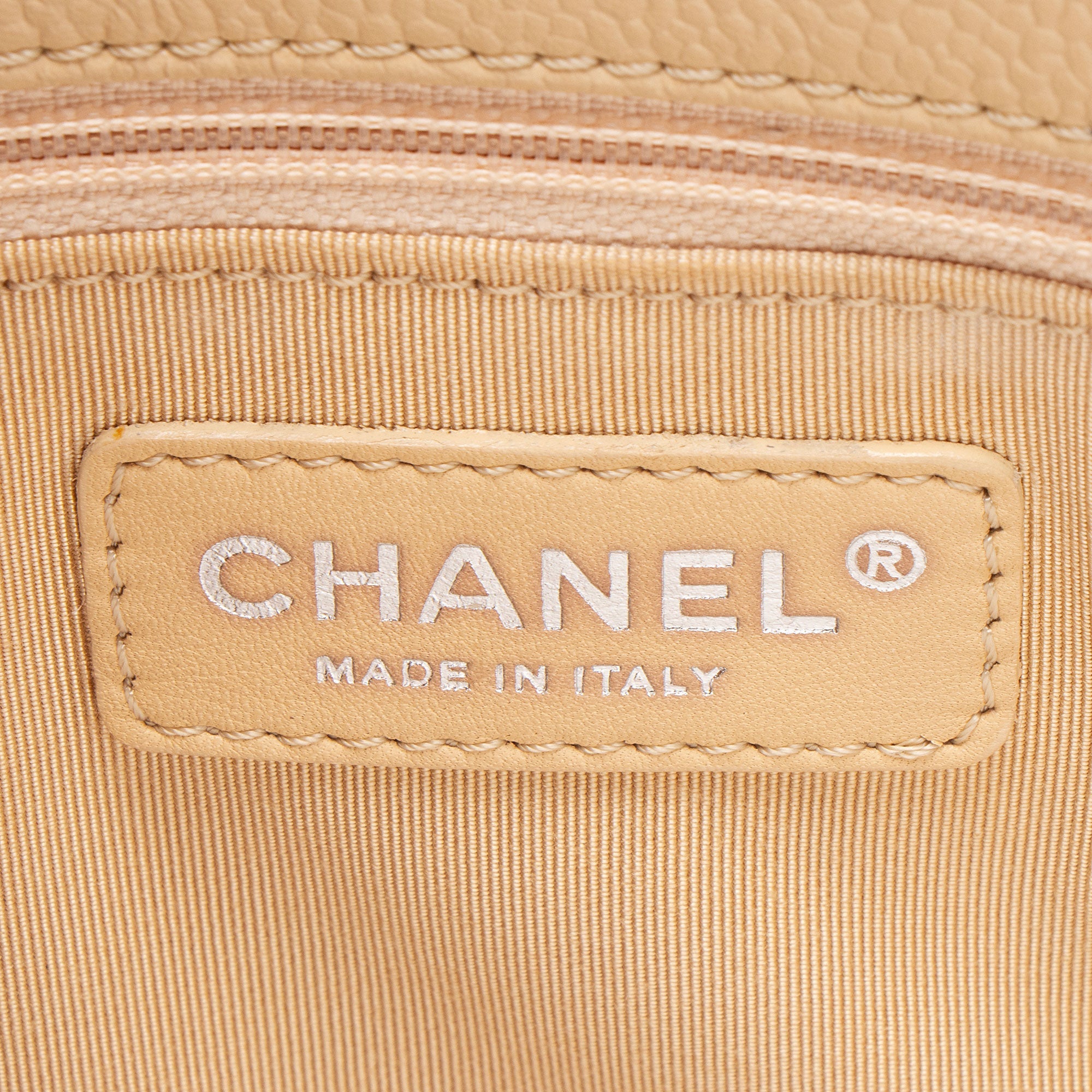Chanel Caviar Leather Grand Shopping Tote