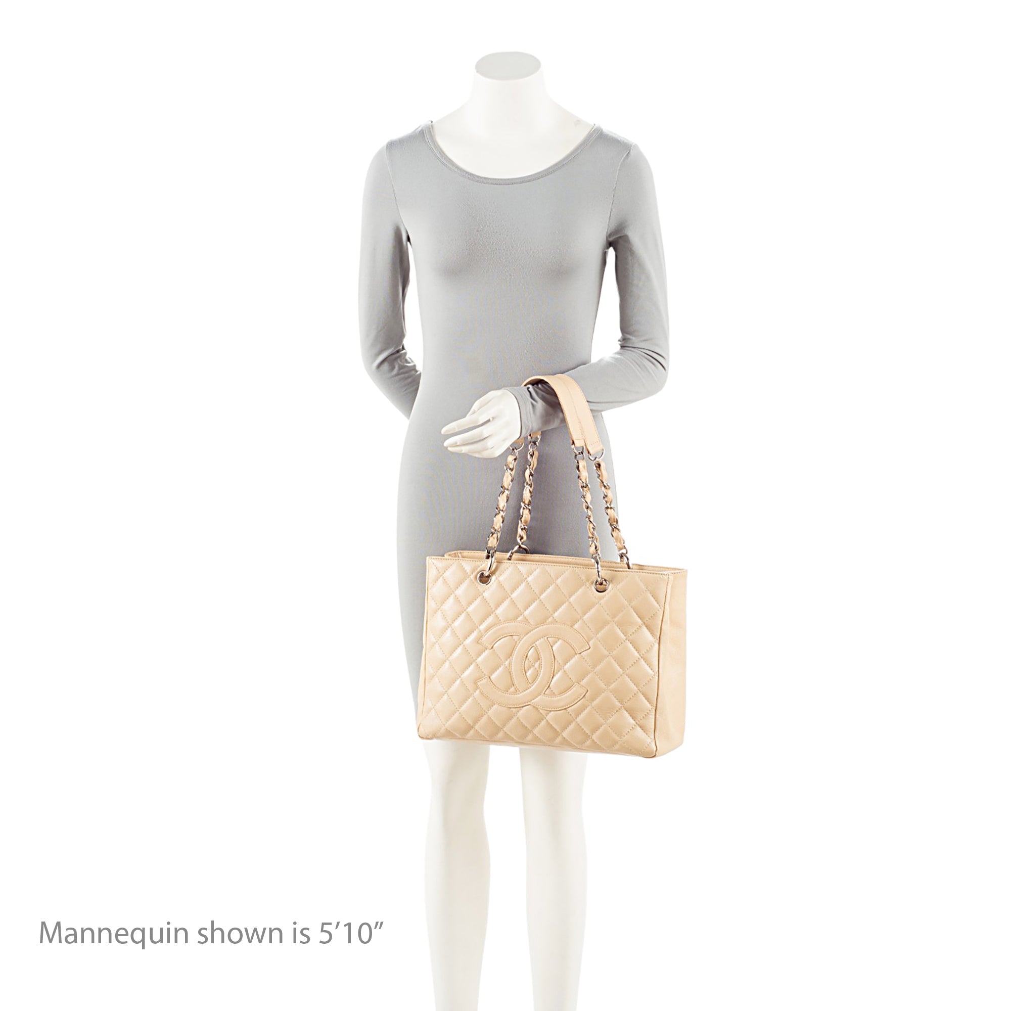 Chanel Caviar Leather Grand Shopping Tote