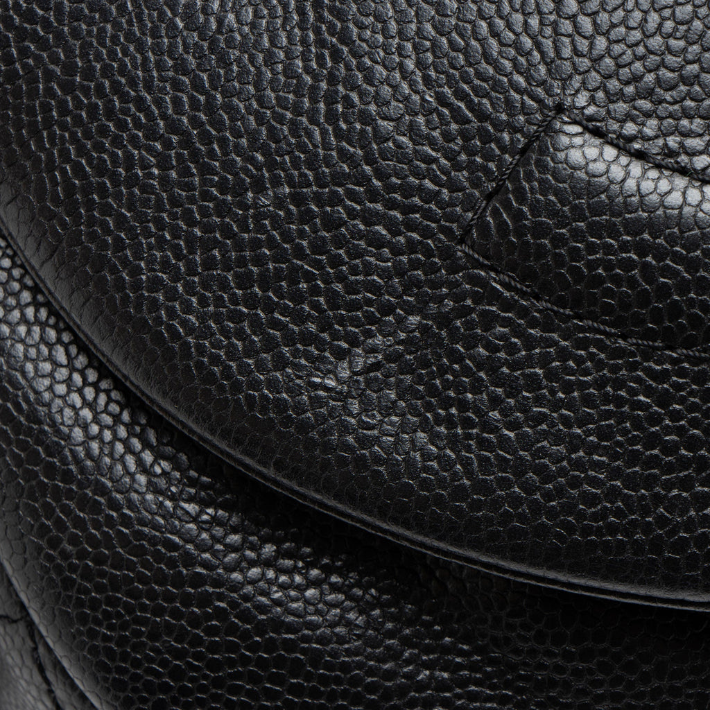 Chanel Caviar Leather Half Moon Shoulder Bag