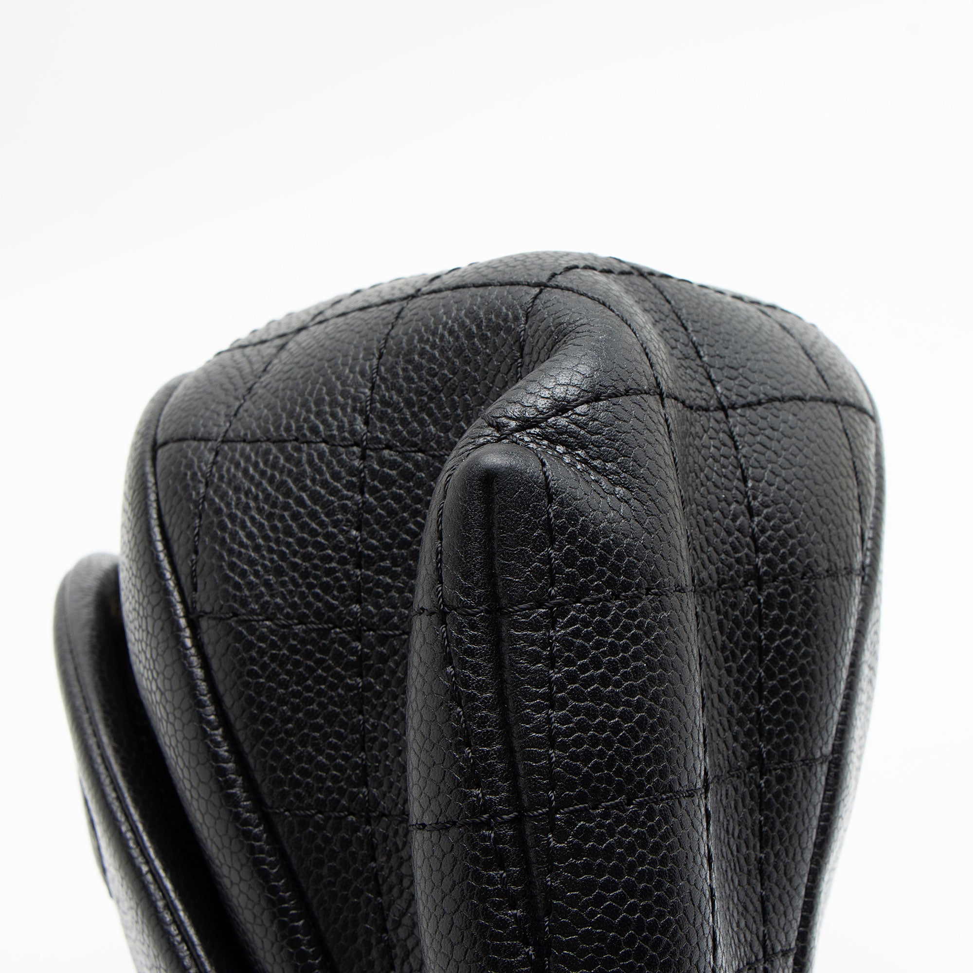 Chanel Caviar Leather Half Moon Shoulder Bag
