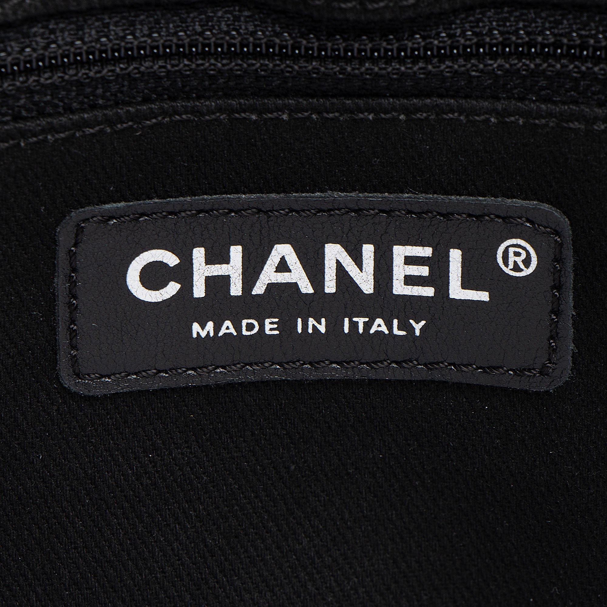 Chanel Caviar Leather Half Moon Shoulder Bag