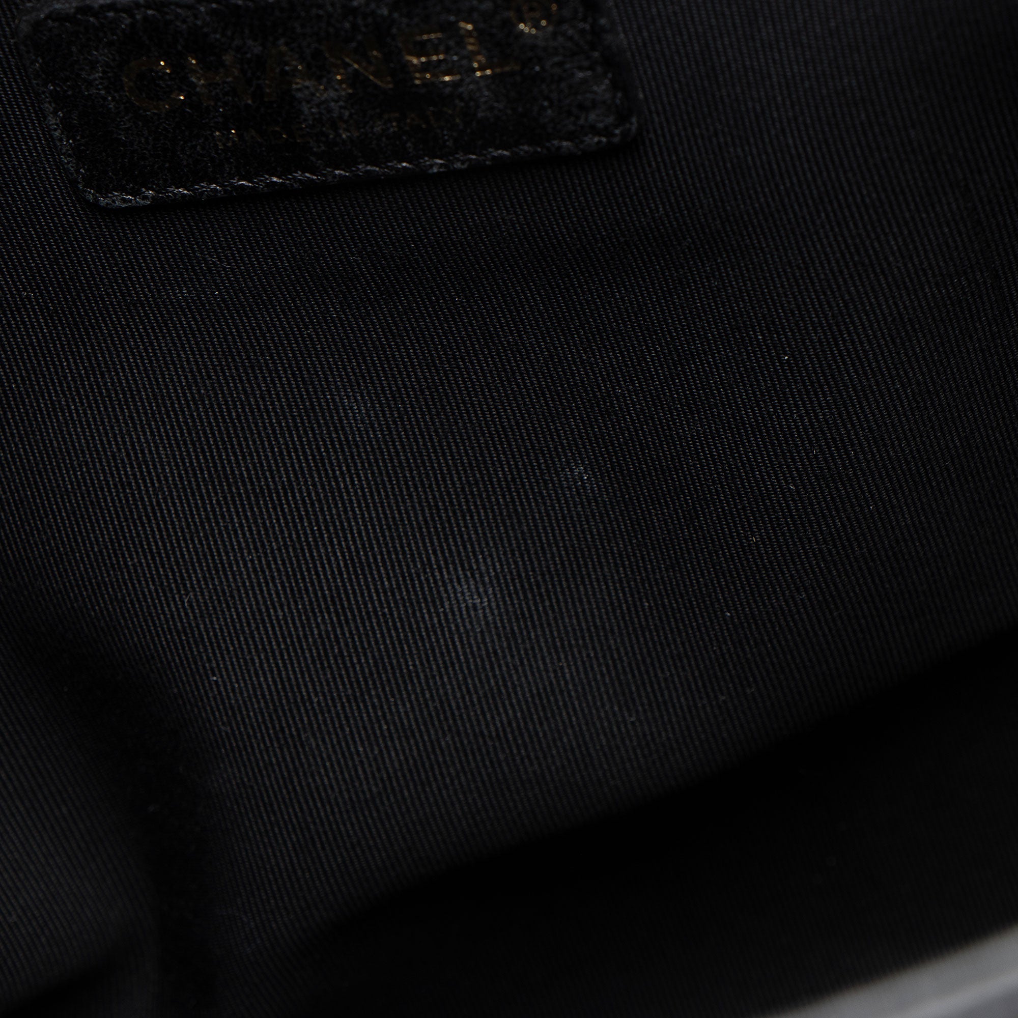 Chanel Caviar Leather In Out Flap Shopping Tote