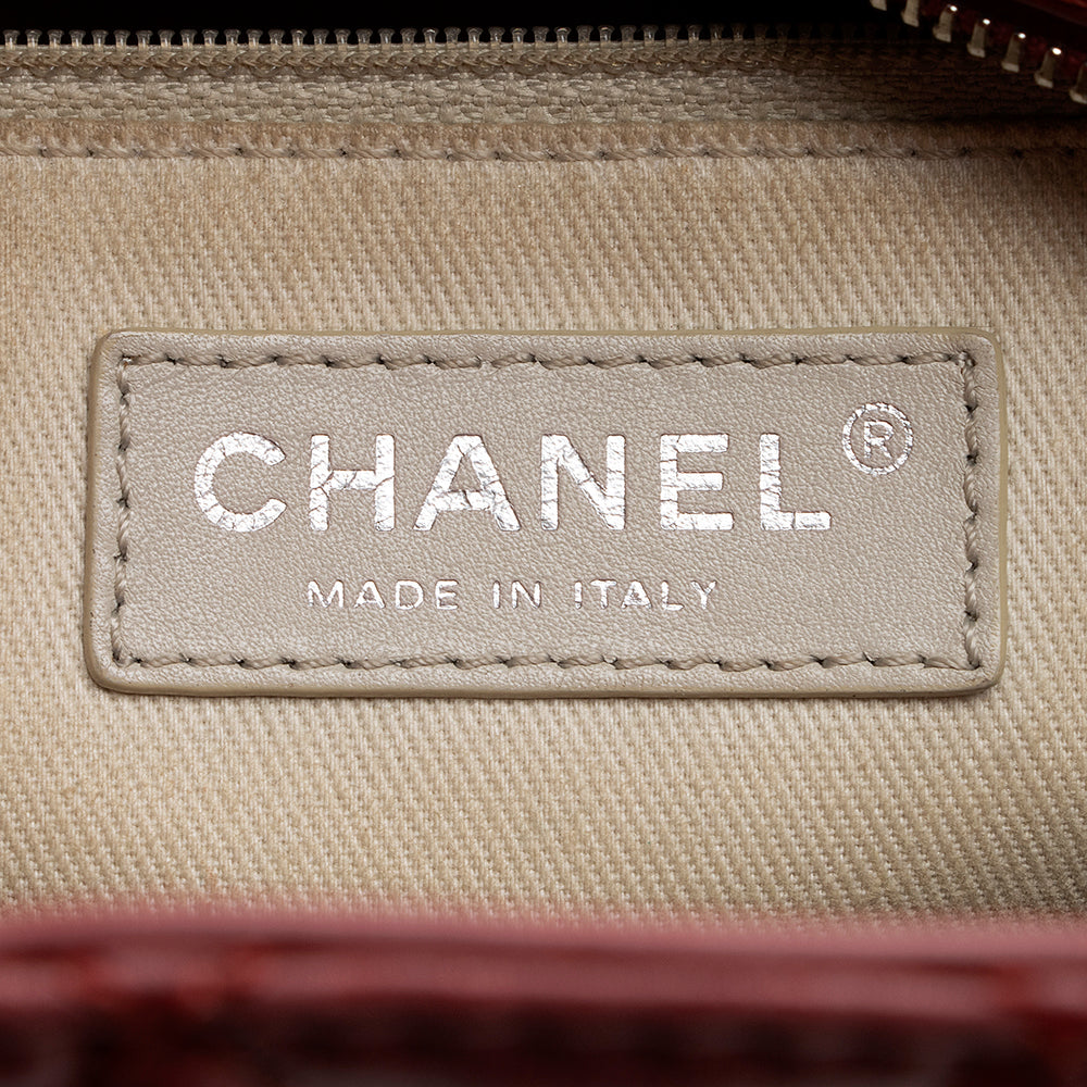 Chanel Caviar Leather In The Business North South Tote (SHF-19581)