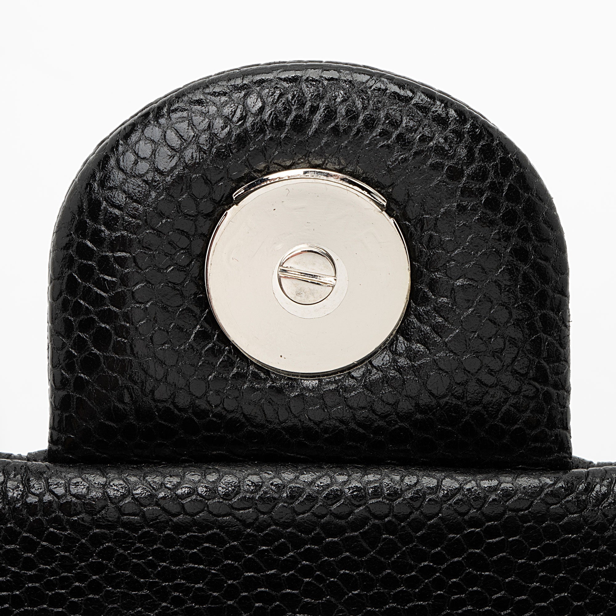 Chanel Caviar Leather Incognito Square Mini Flap Bag