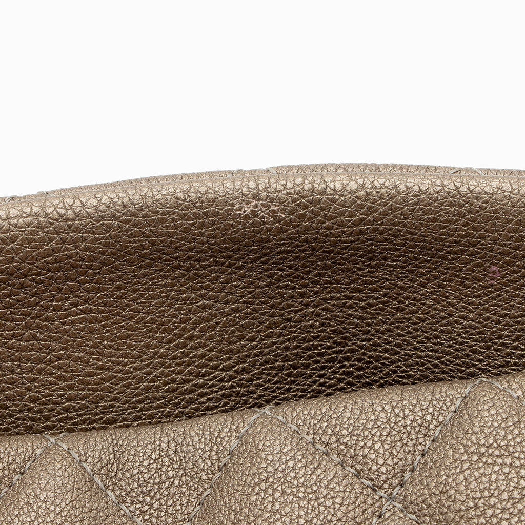 Chanel Caviar Leather Just Mademoiselle Bowler Bag