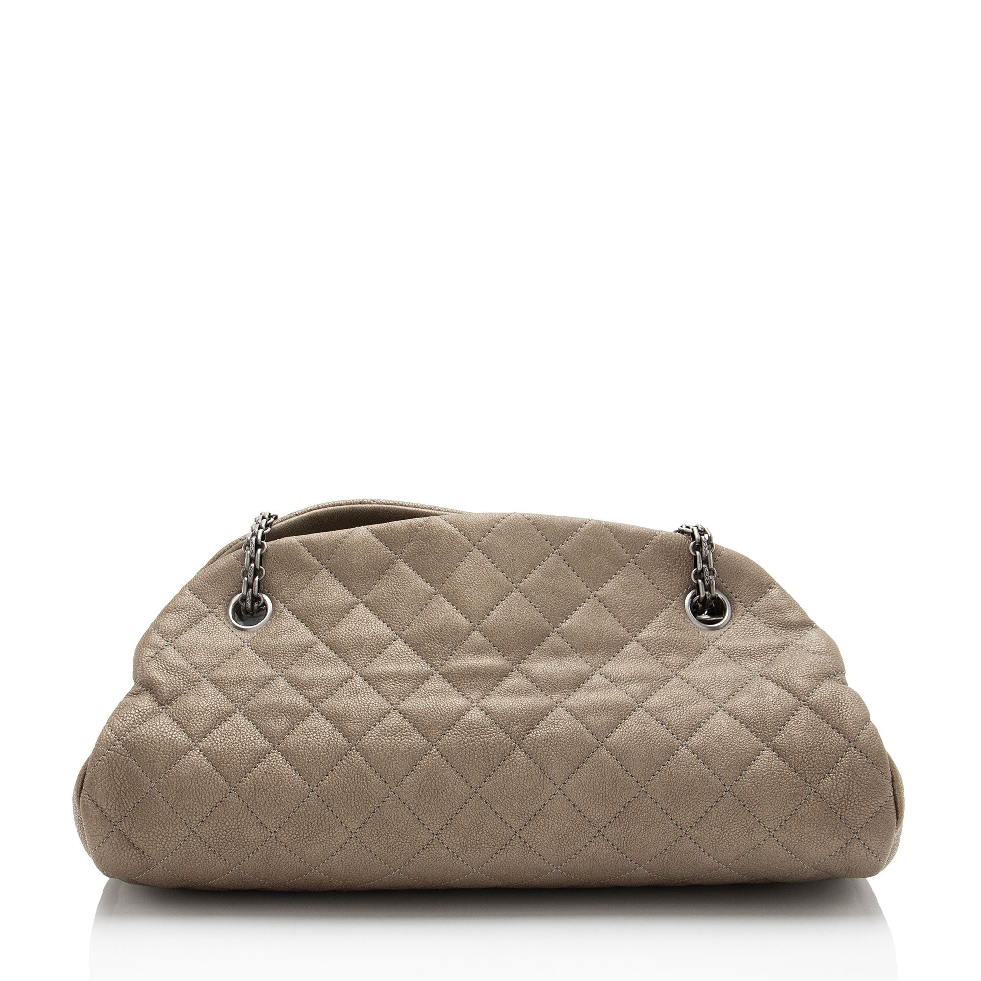 Chanel Caviar Leather Just Mademoiselle Bowler Bag