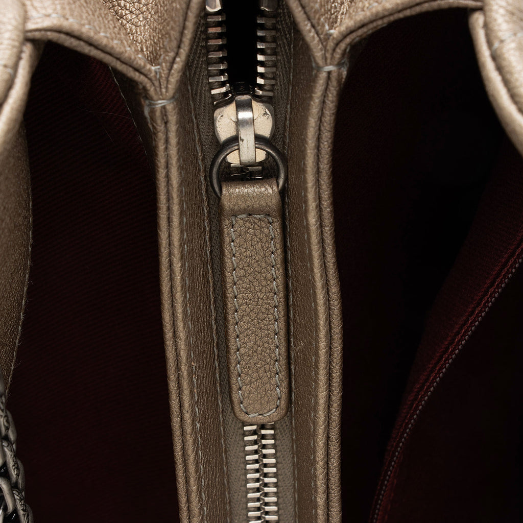 Chanel Caviar Leather Just Mademoiselle Bowler Bag