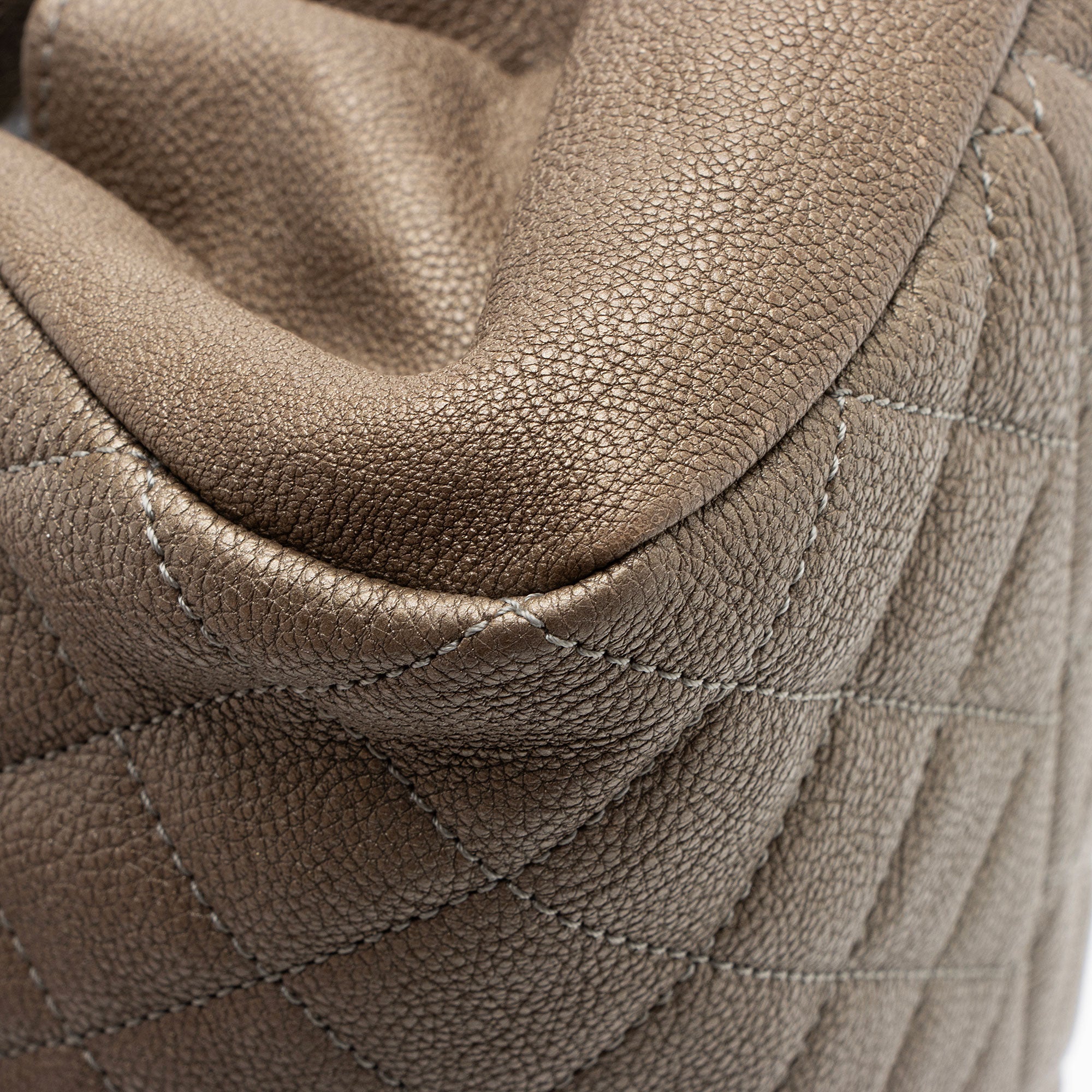 Chanel Caviar Leather Just Mademoiselle Bowler Bag