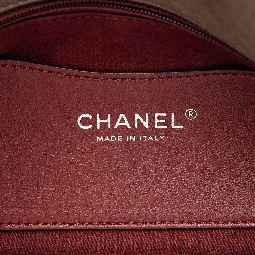 Chanel Caviar Leather Just Mademoiselle Bowler Bag