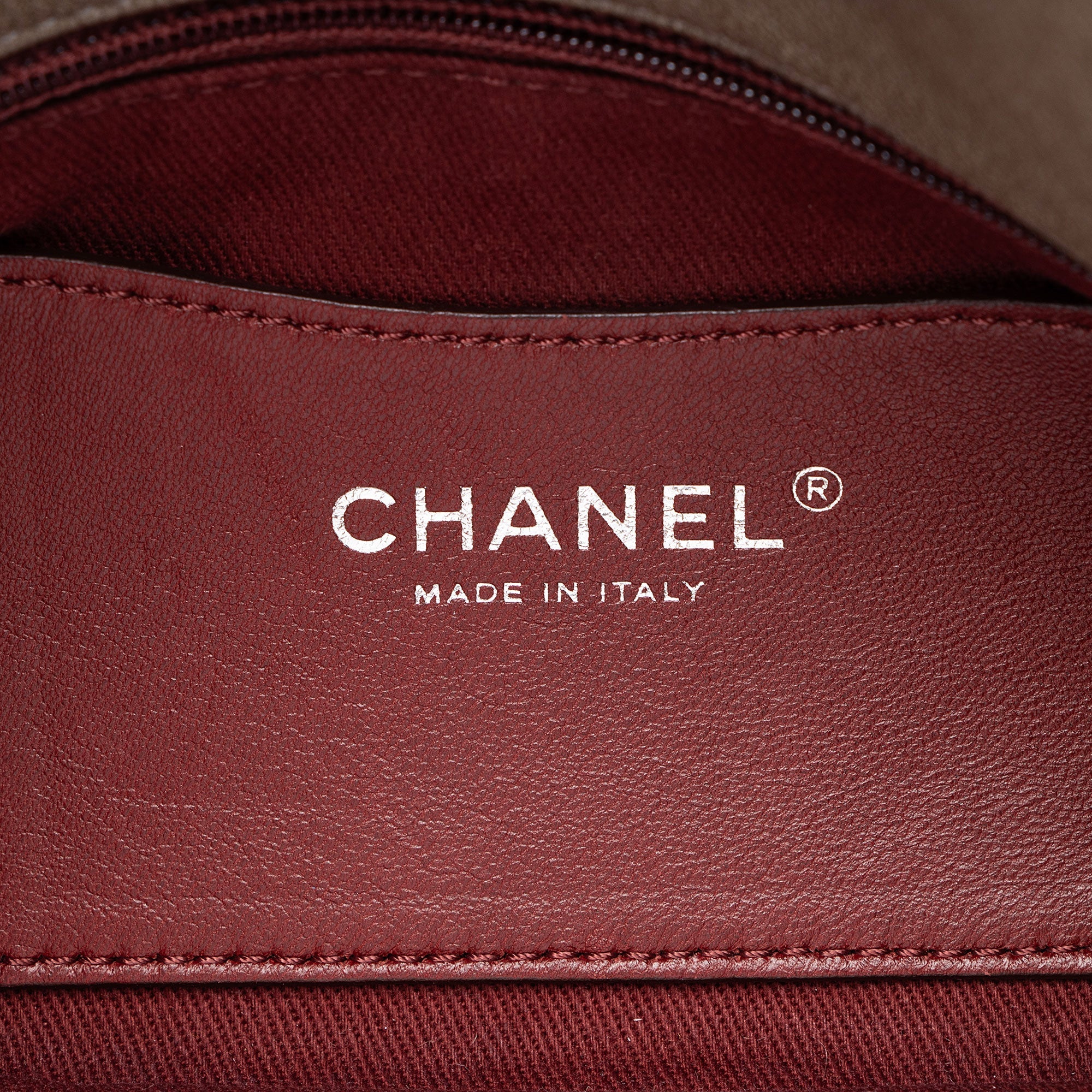 Chanel Caviar Leather Just Mademoiselle Bowler Bag