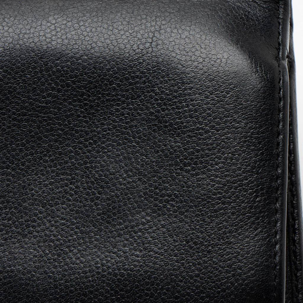 Chanel Caviar Leather L-Zip French Purse Wallet